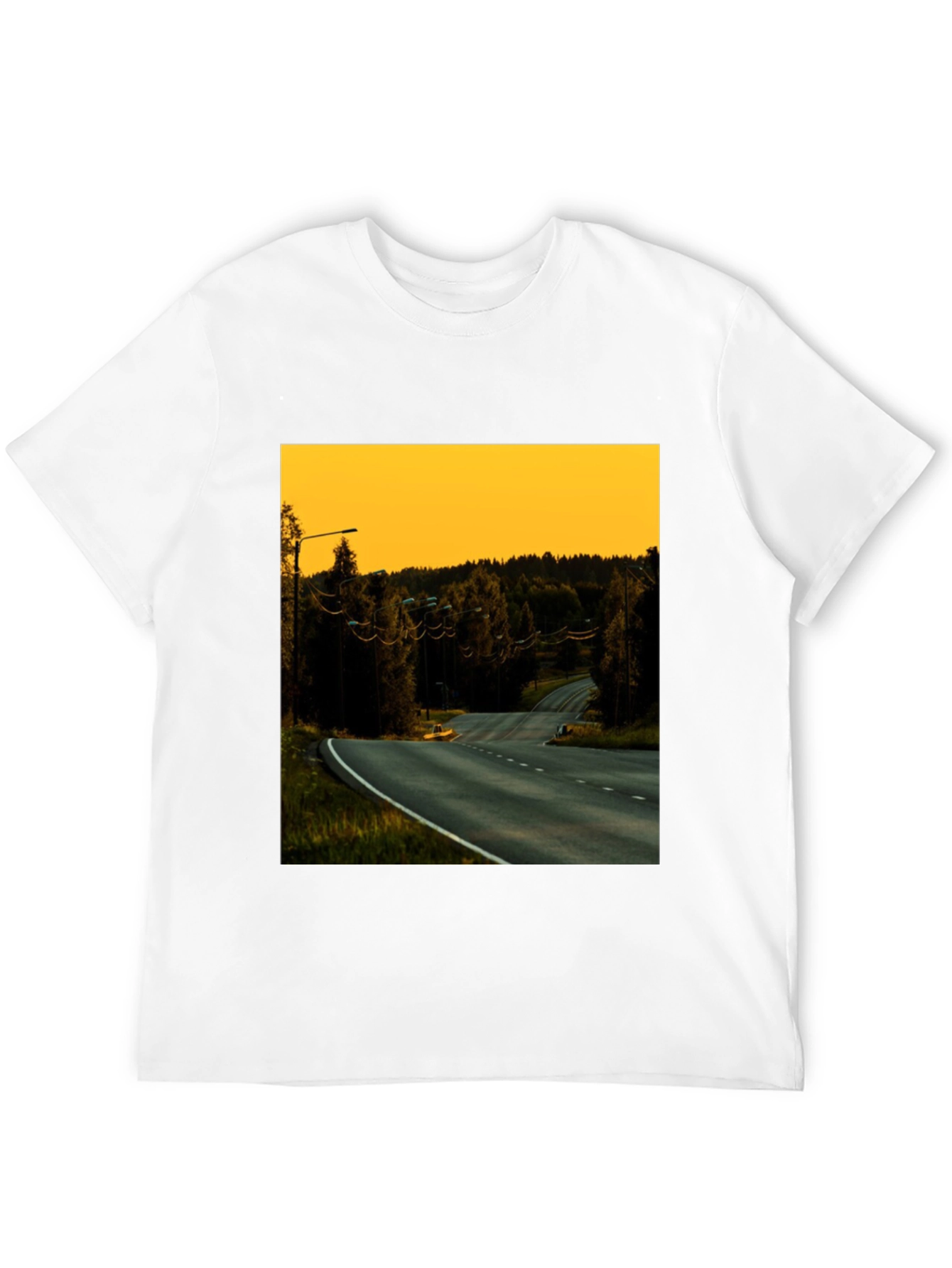 Road View Black T-Shirt