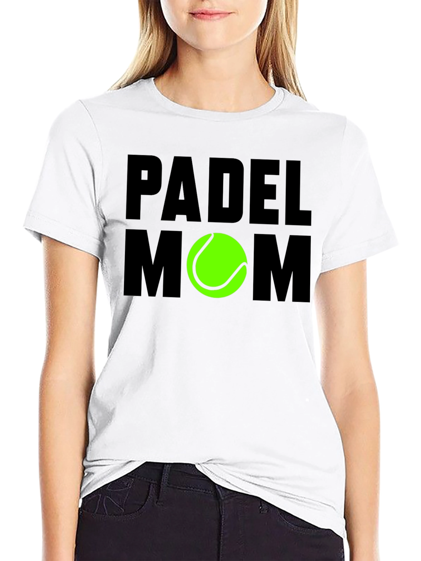 Padel Mom T-Shirt - Tennis Ball Graphic Tee