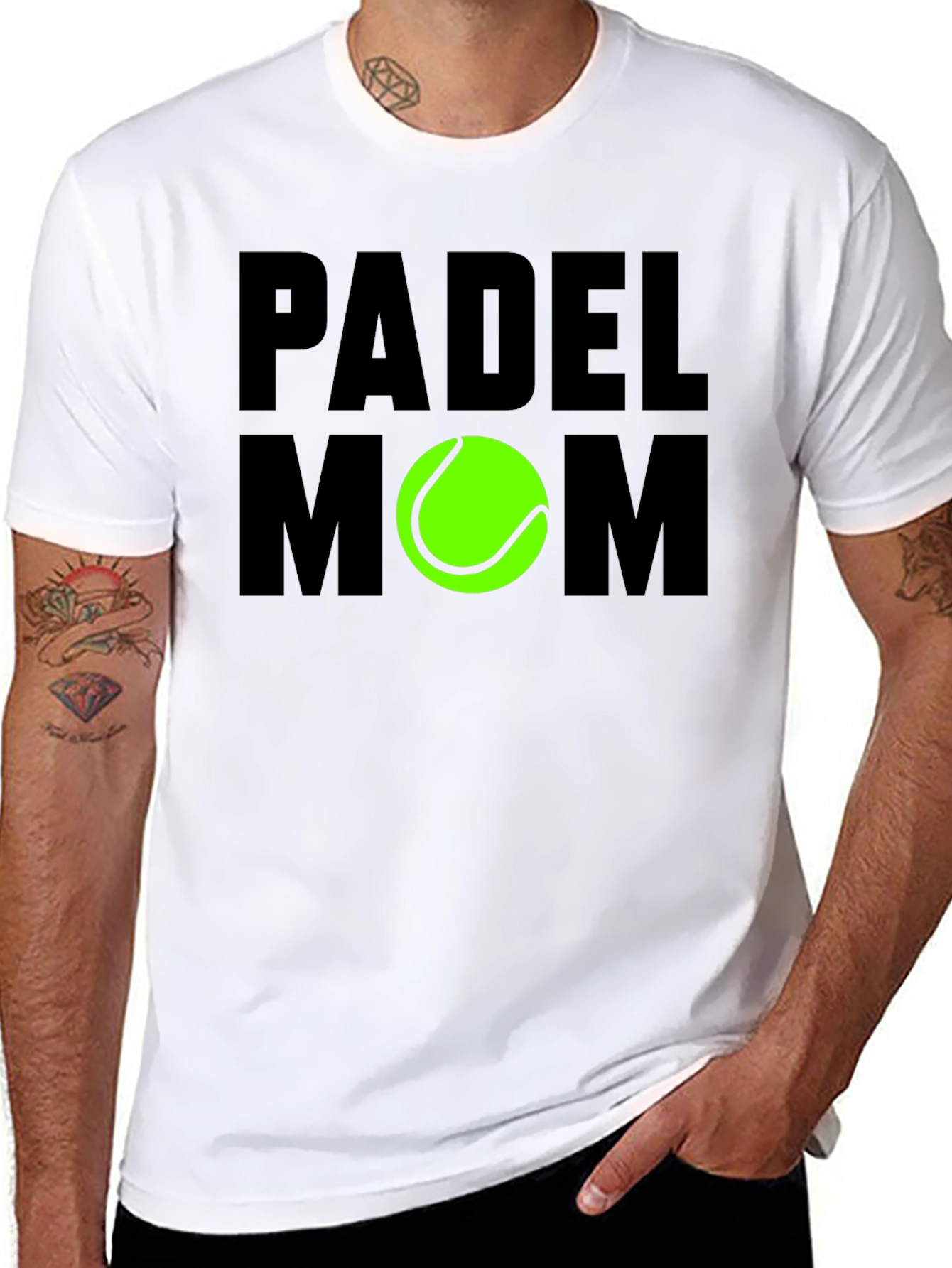Padel Mom T-Shirt - Tennis Ball Graphic Tee