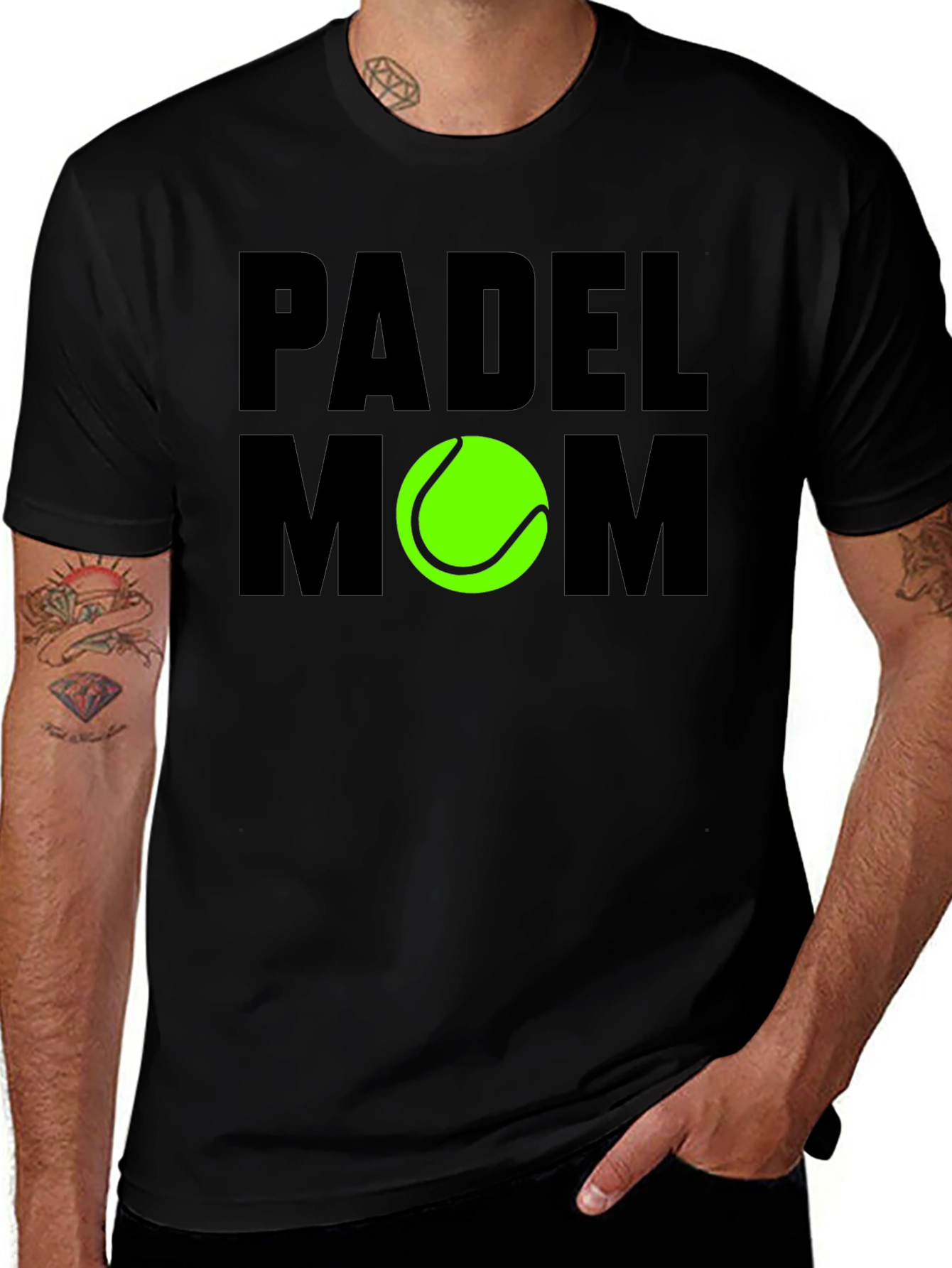 Padel Mom T-Shirt - Tennis Ball Graphic Tee