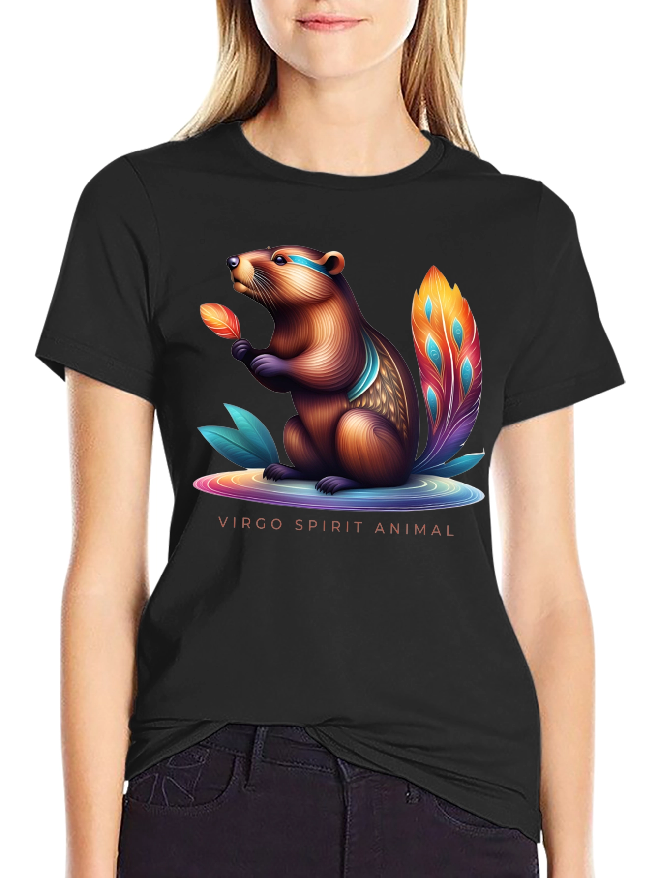 Virgo Spirit Animal T-Shirt - Graphic Tee