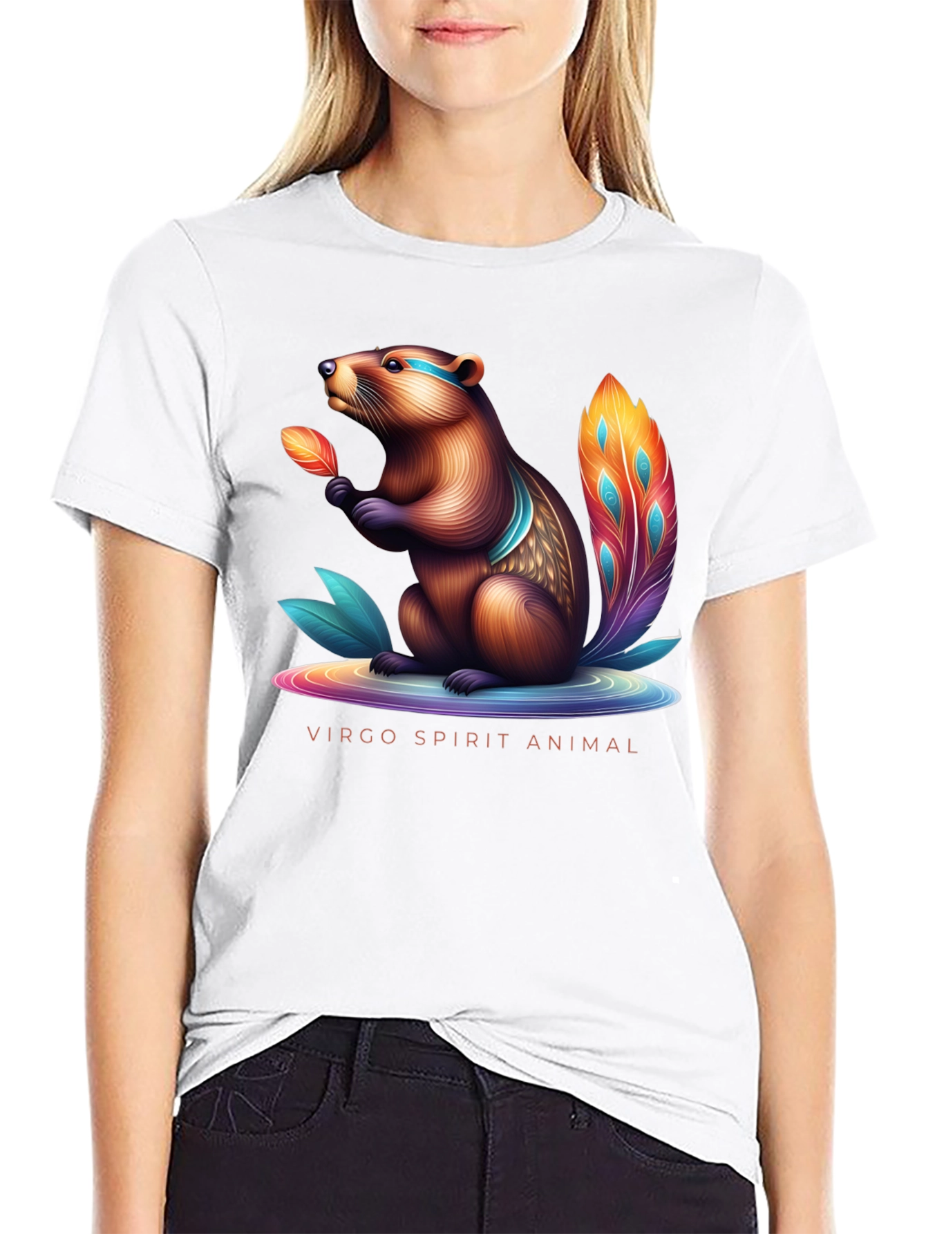 Virgo Spirit Animal T-Shirt - Graphic Tee