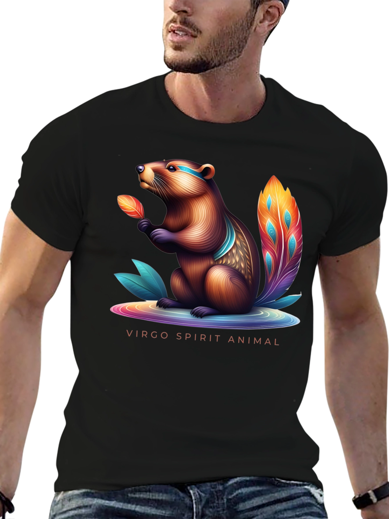 Virgo Spirit Animal T-Shirt - Graphic Tee