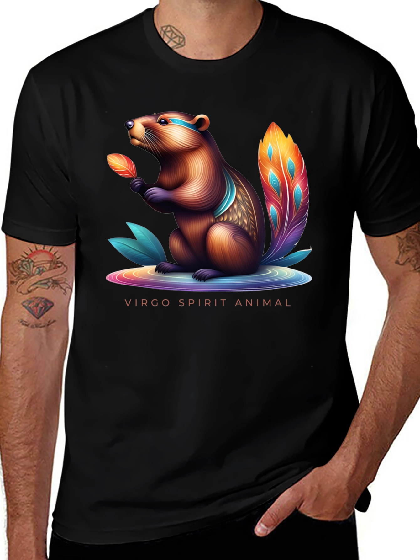 Virgo Spirit Animal T-Shirt - Graphic Tee