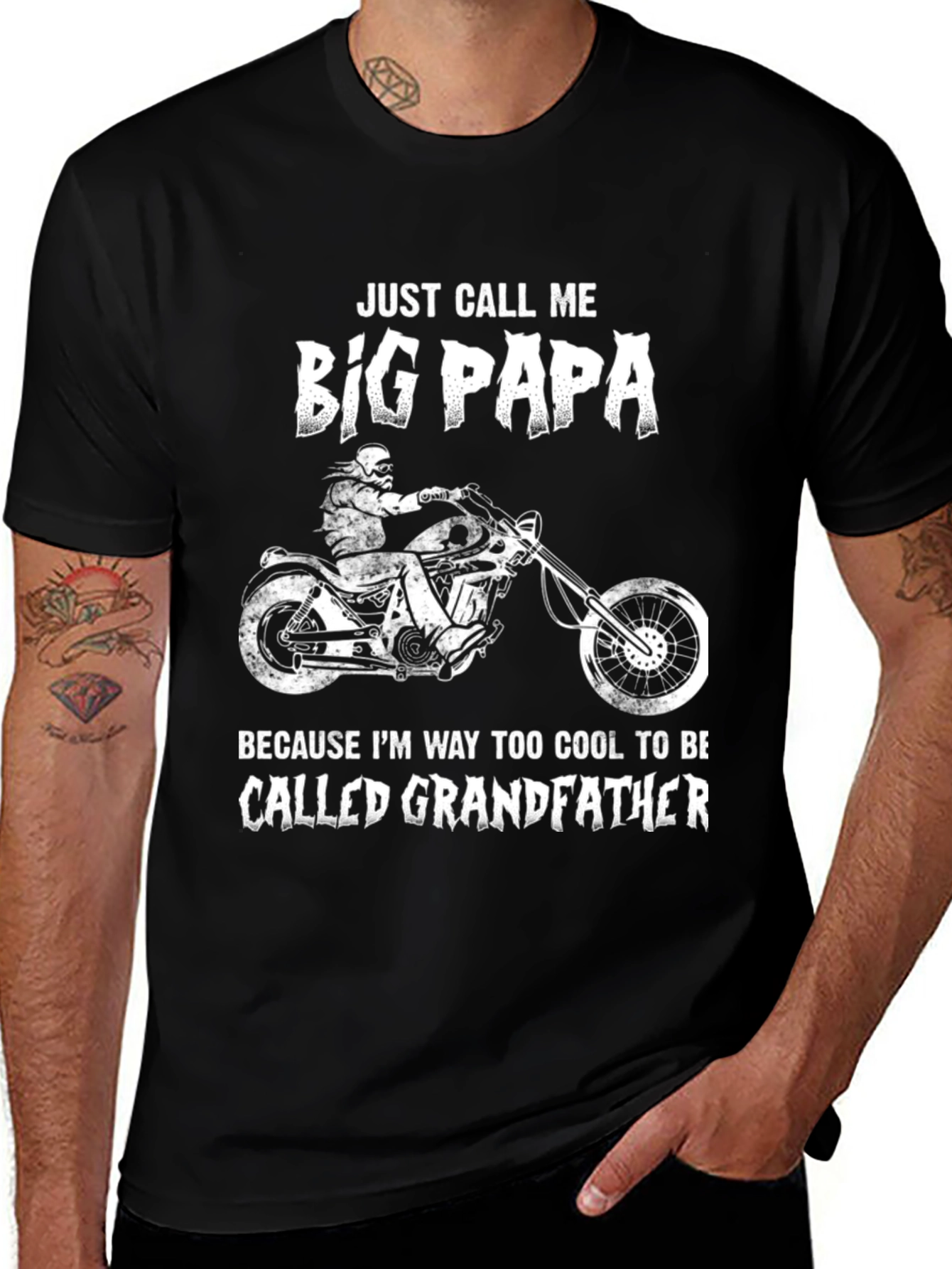 Big Papa Biker T-Shirt