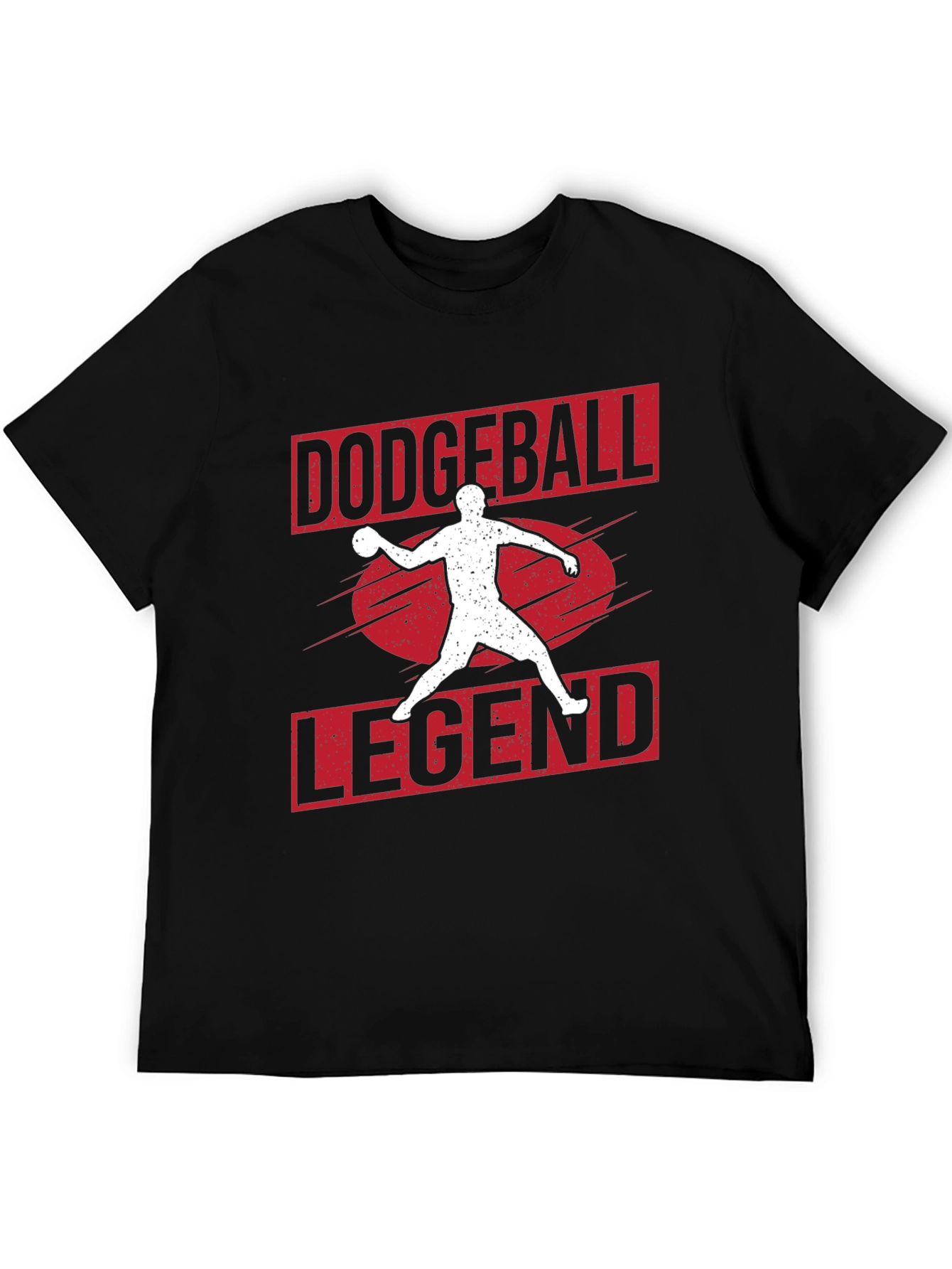 Dodgeball Legend Graphic Tee - Black