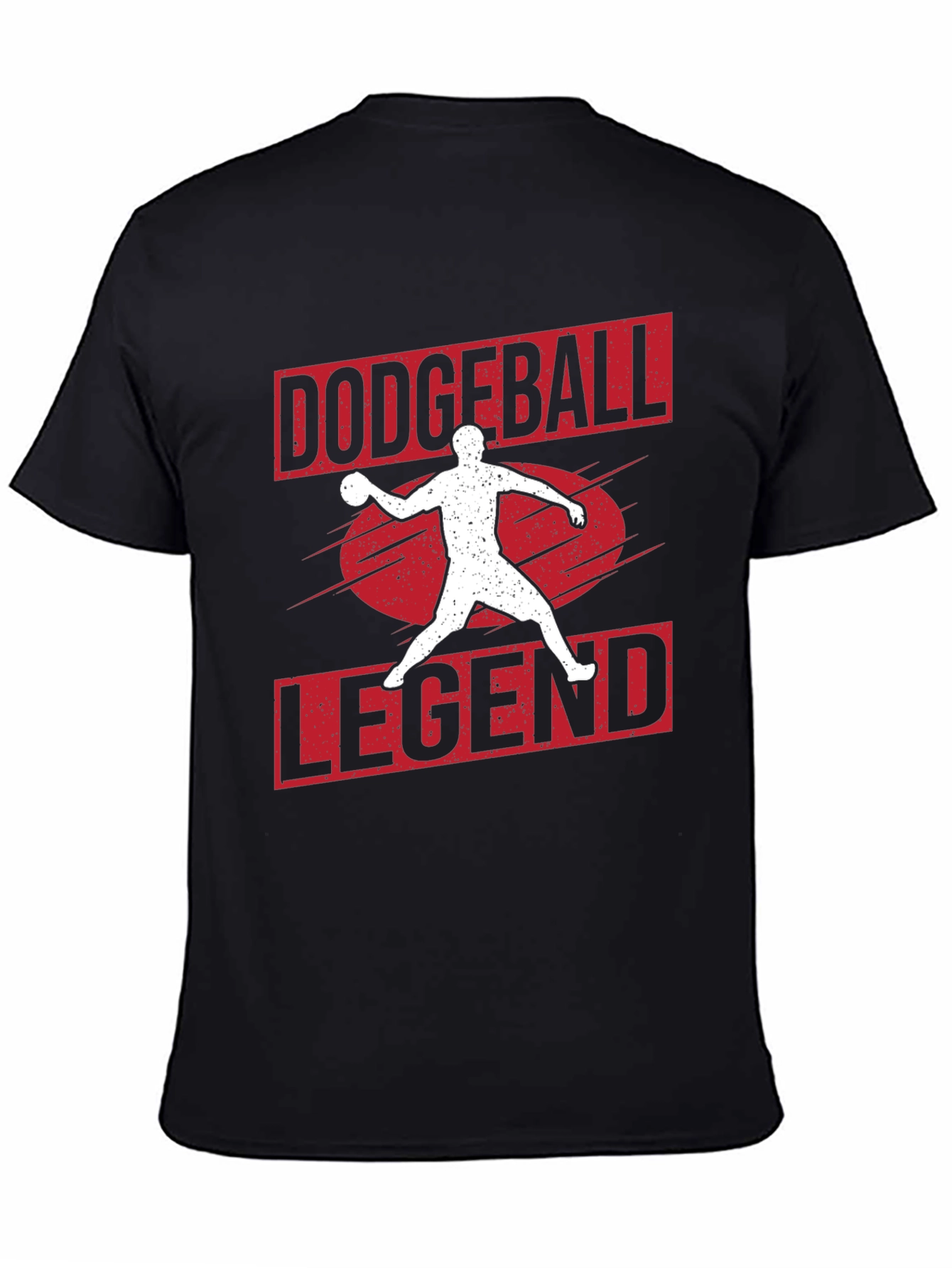 Dodgeball Legend Graphic Tee - Black