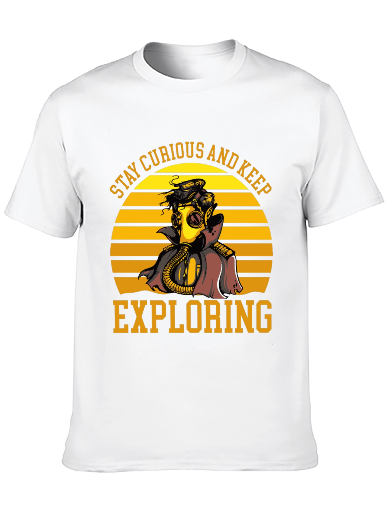Stay Curious Gas Mask T-Shirt