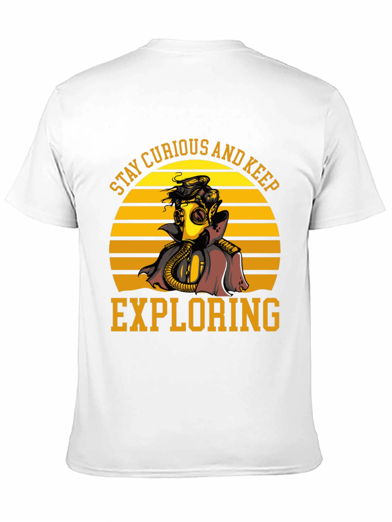 Stay Curious Gas Mask T-Shirt