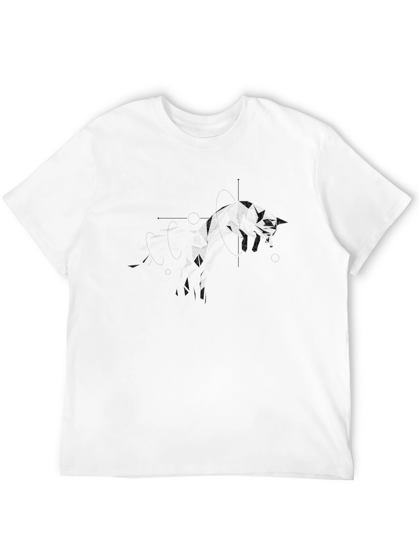 Mens Black Graphic T-Shirt