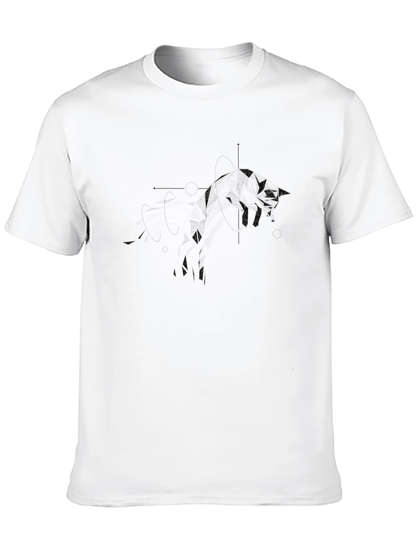 Mens Black Graphic T-Shirt