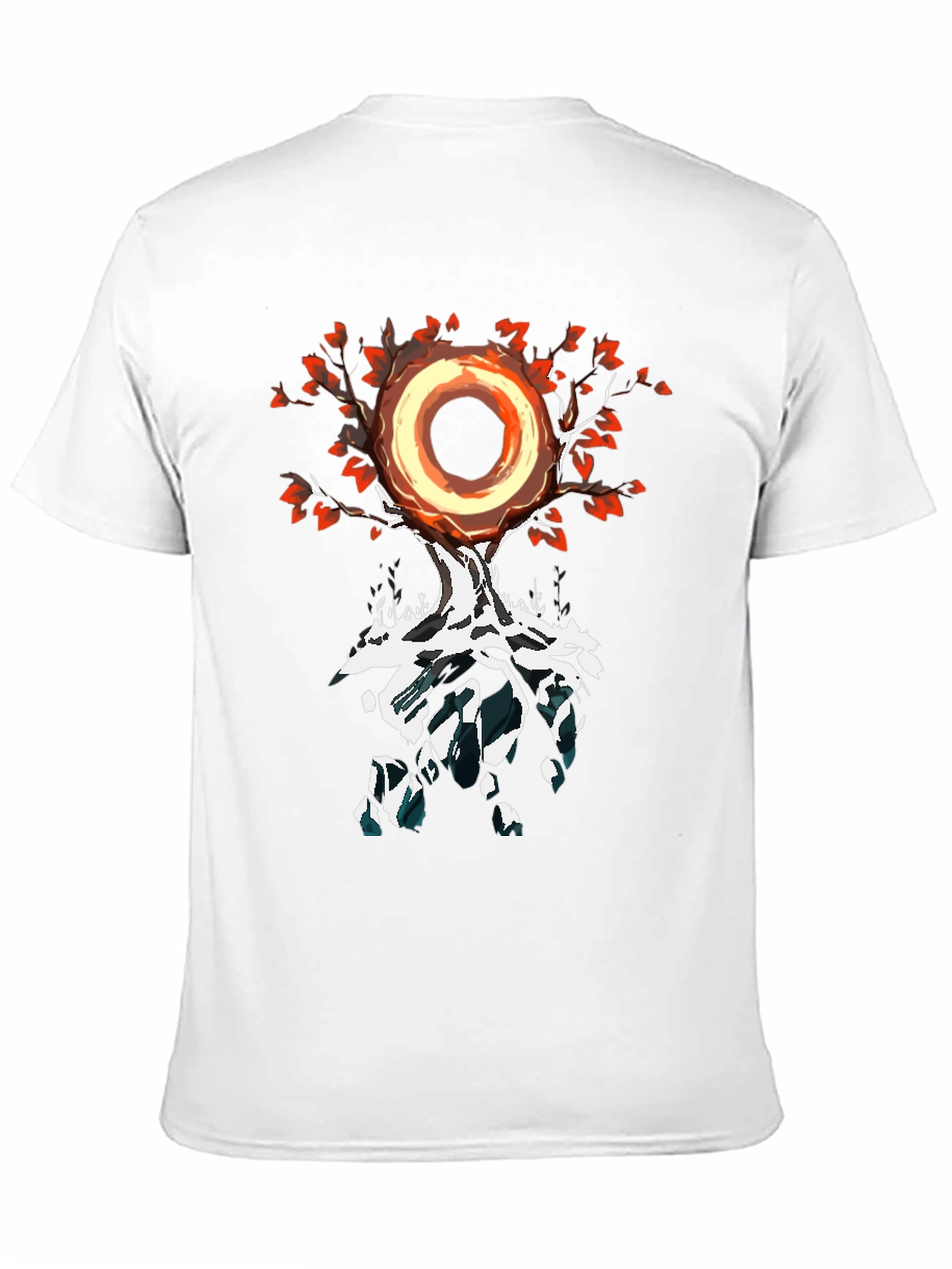 Tree of Light Graphic Tee - Black