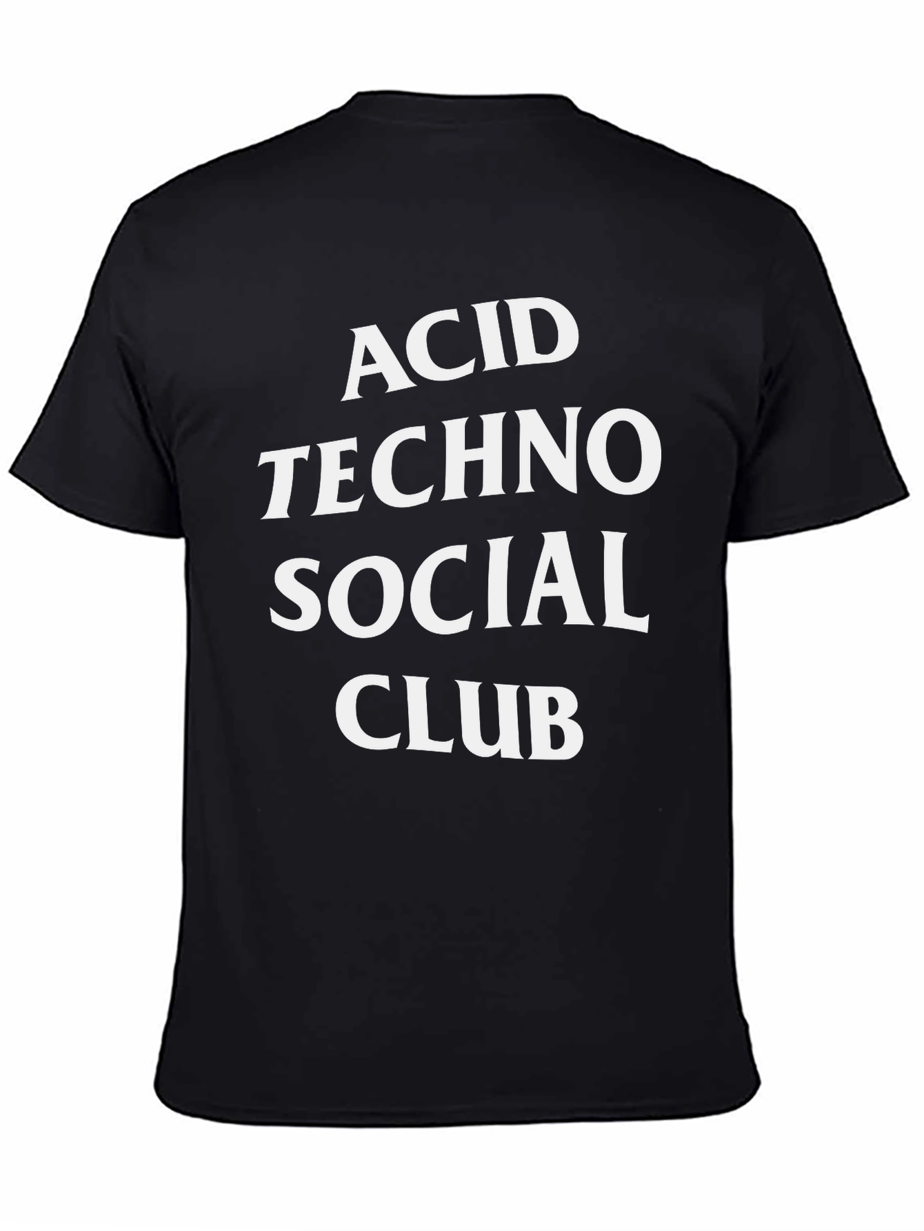 Acid Techno Social Club T-Shirt - Bold Graphic Tee