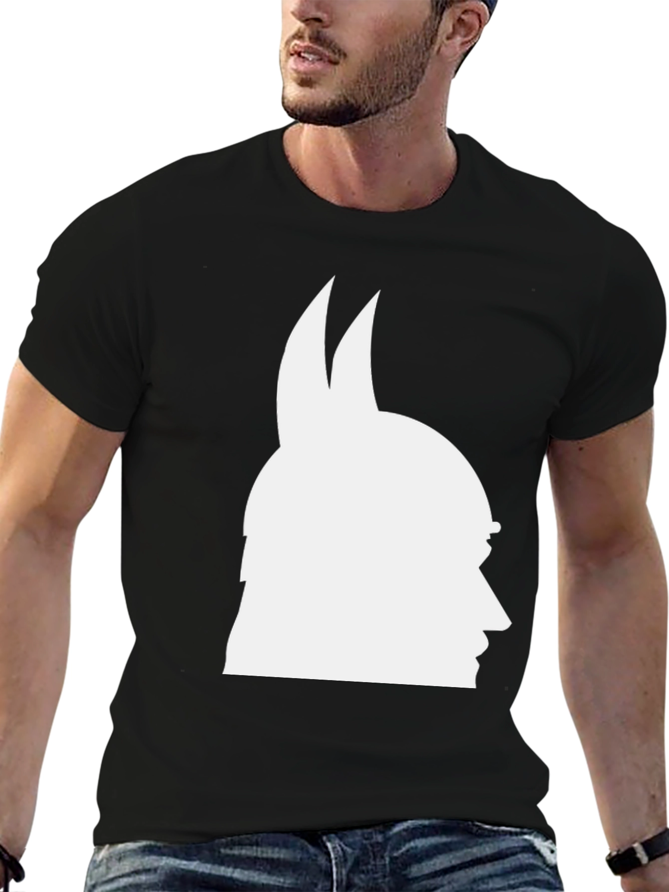 Batman Silhouette Graphic Tee - Black