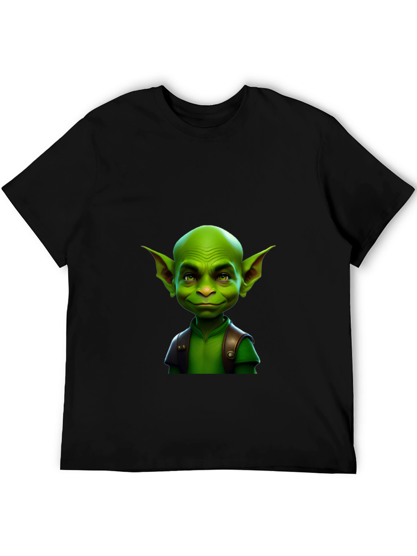 Green Goblin Graphic Tee - Funny Fantasy T-Shirt