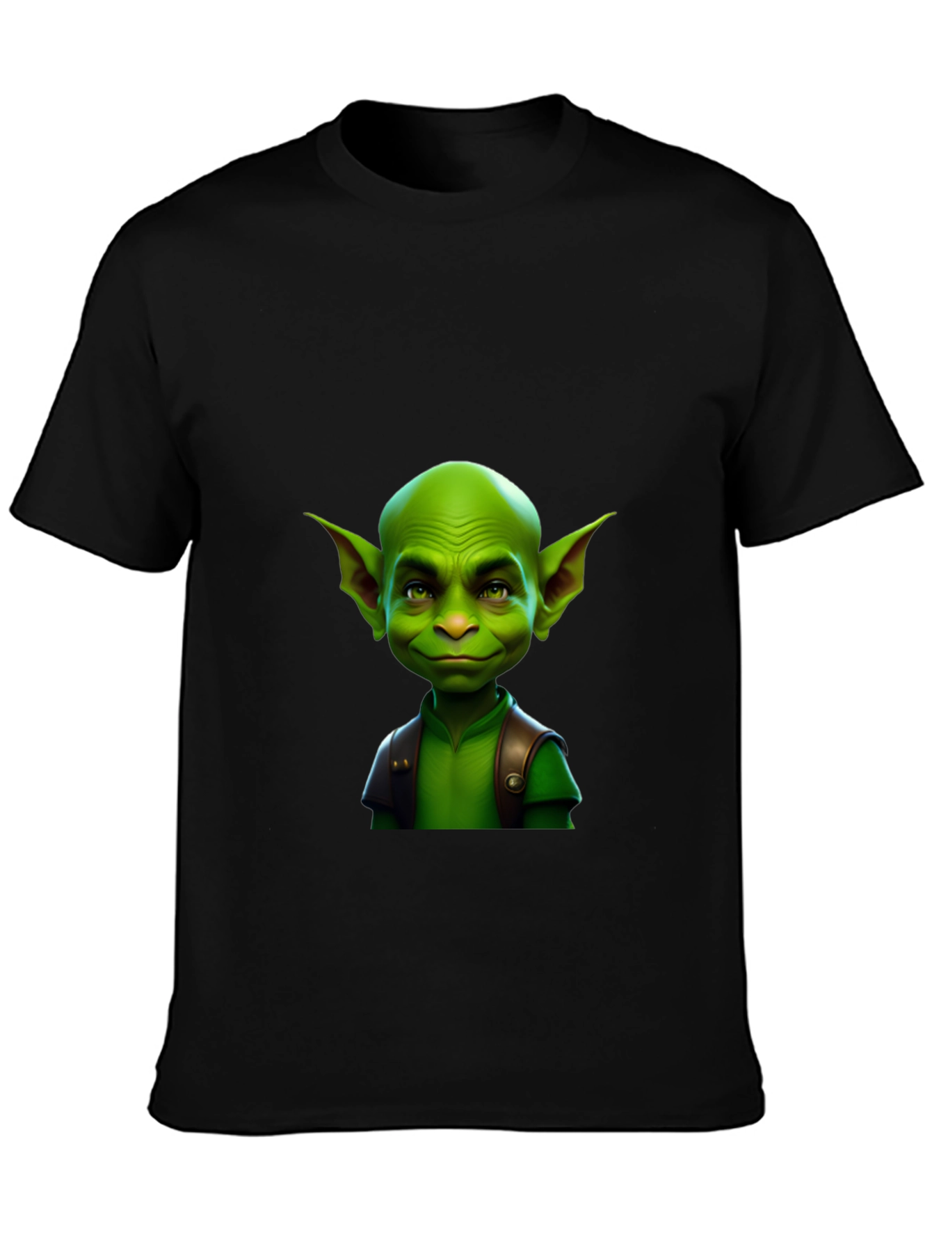 Green Goblin Graphic Tee - Funny Fantasy T-Shirt