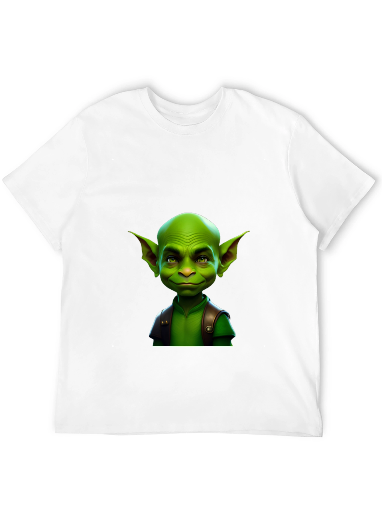 Green Goblin Graphic Tee - Funny Fantasy T-Shirt