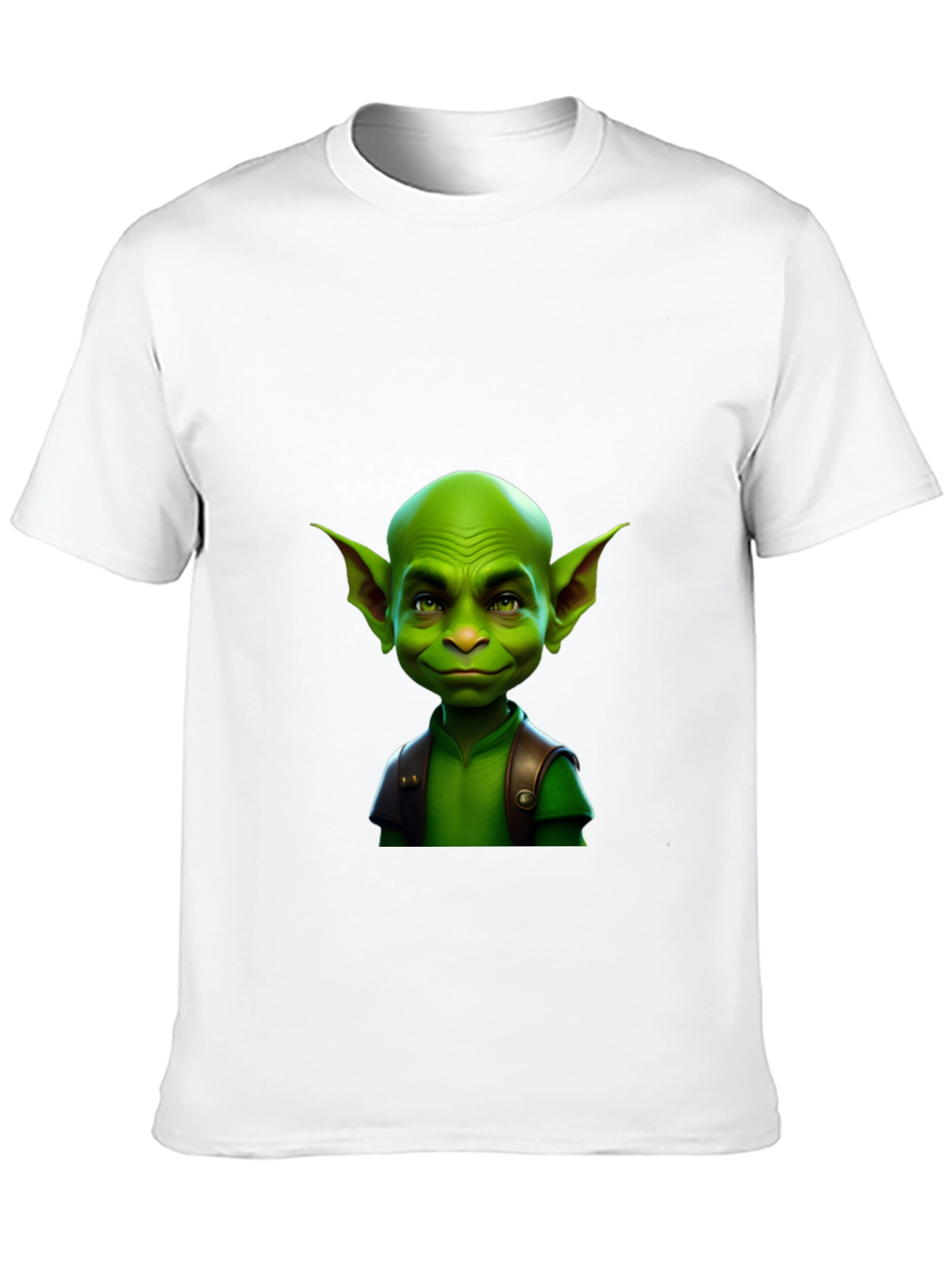 Green Goblin Graphic Tee - Funny Fantasy T-Shirt