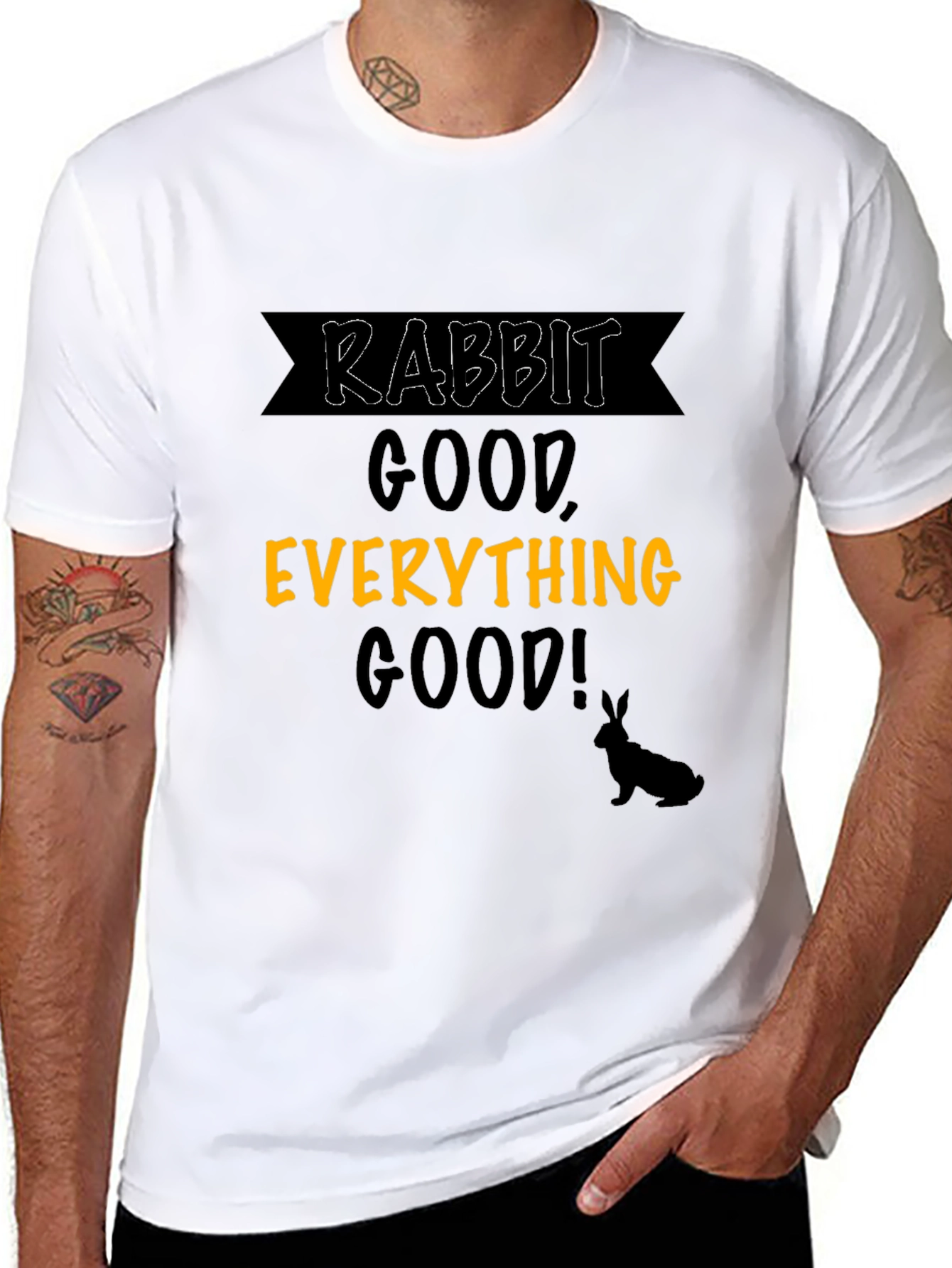 Rabbit Everything Good T-Shirt