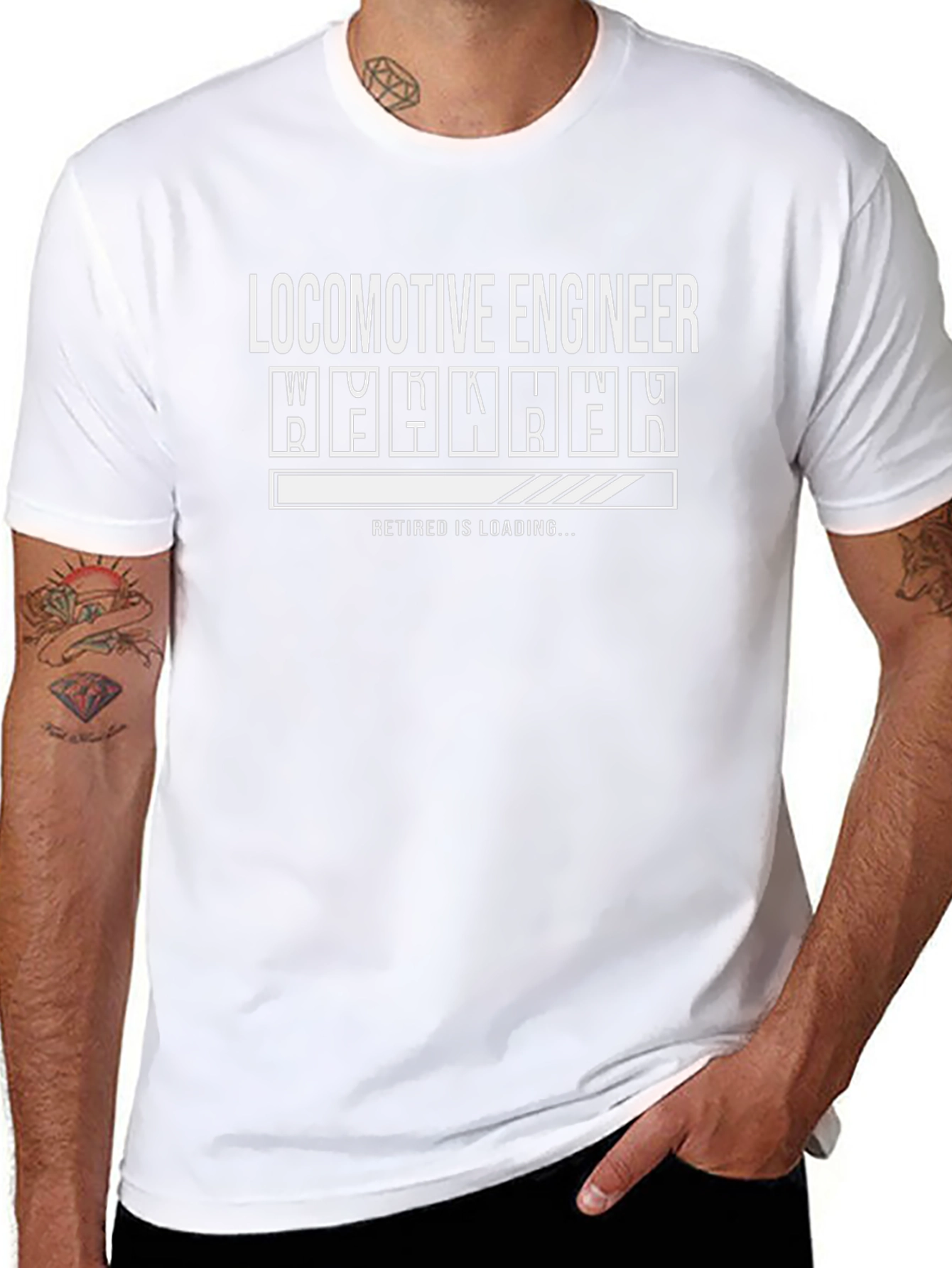 Locomotive Engineer Retirement T-Shirt