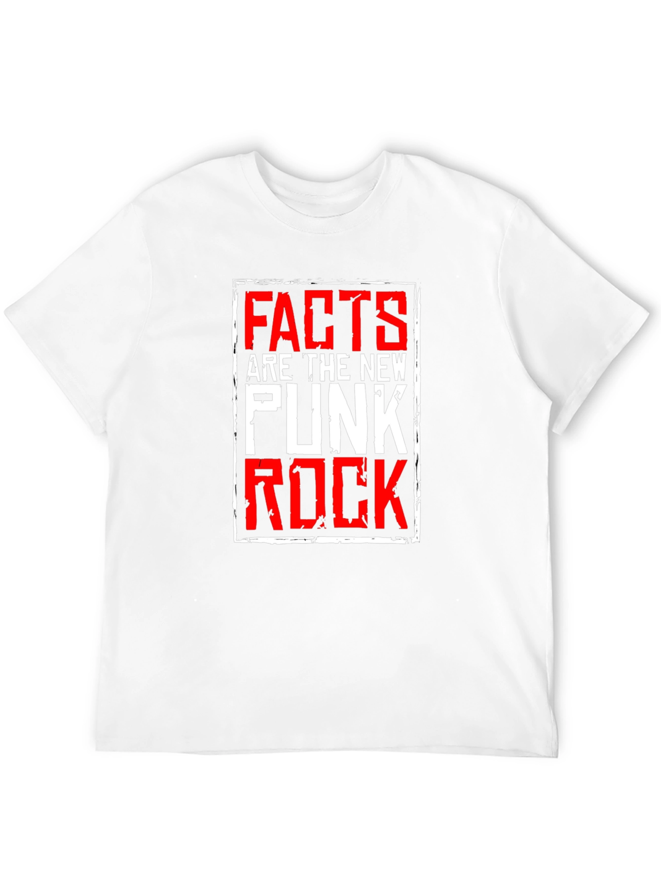Facts are the New Punk Rock Black T-Shirt