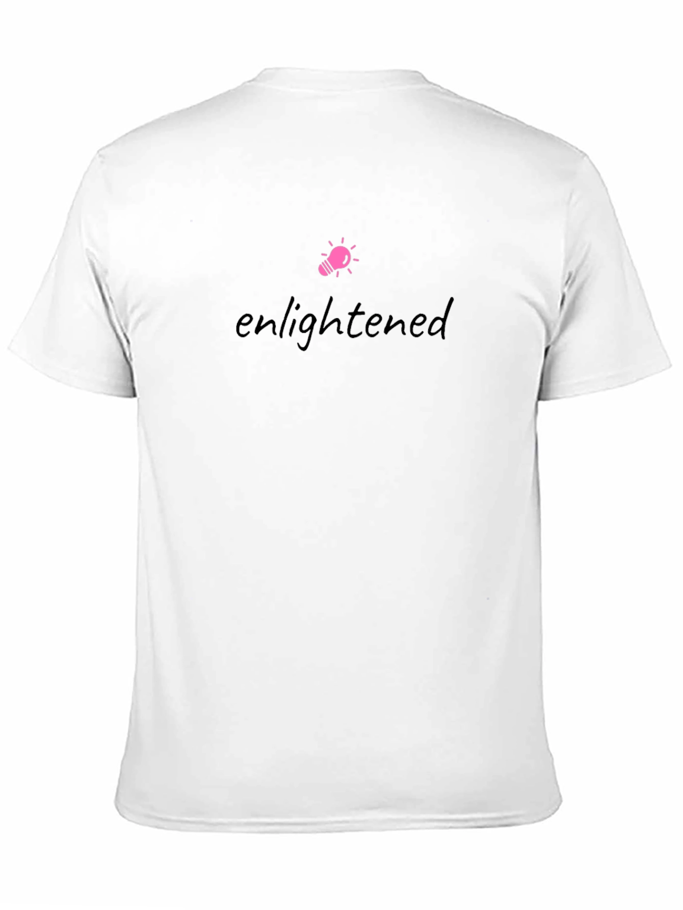 Enlightened Black T-Shirt - Premium Soft Cotton