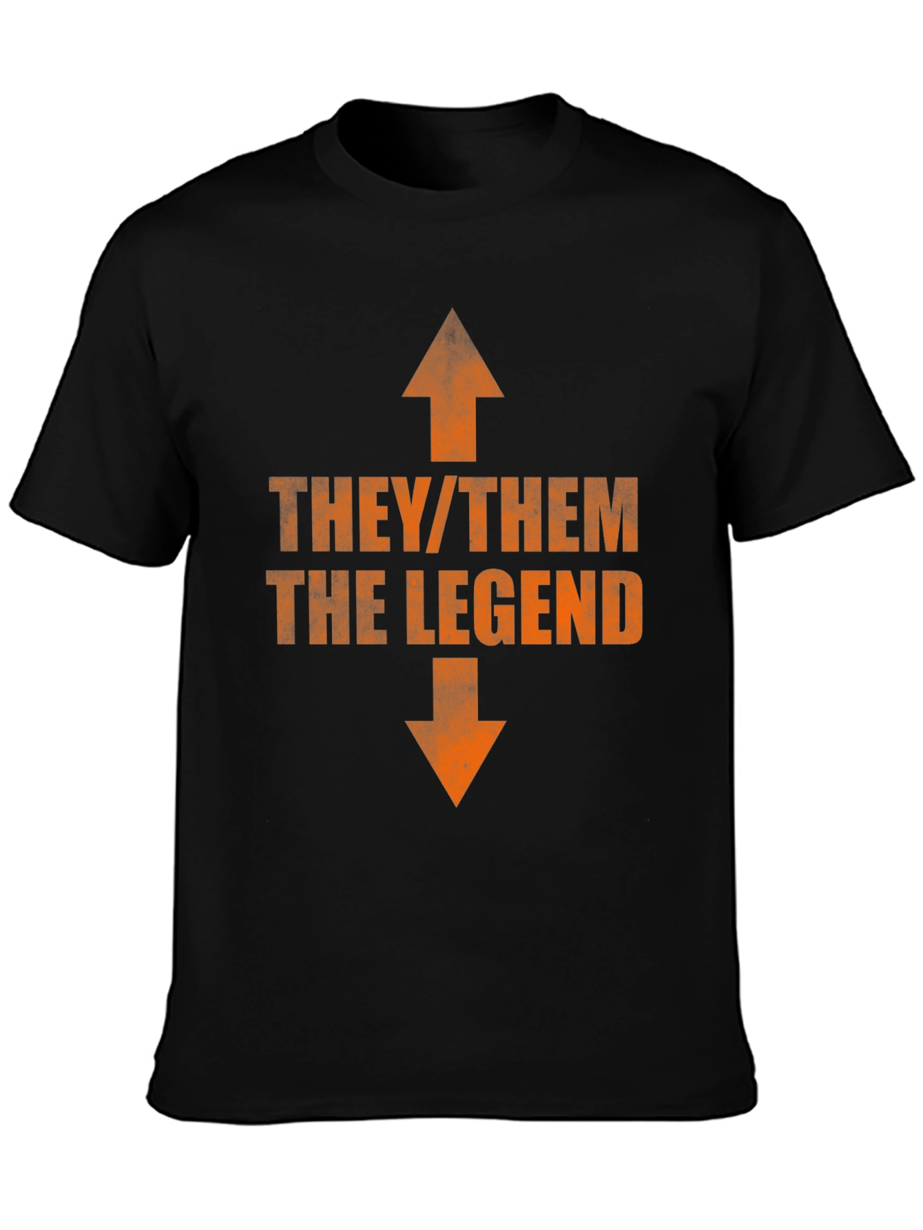 They/Them The Legend T-Shirt - Bold Pronoun Tee