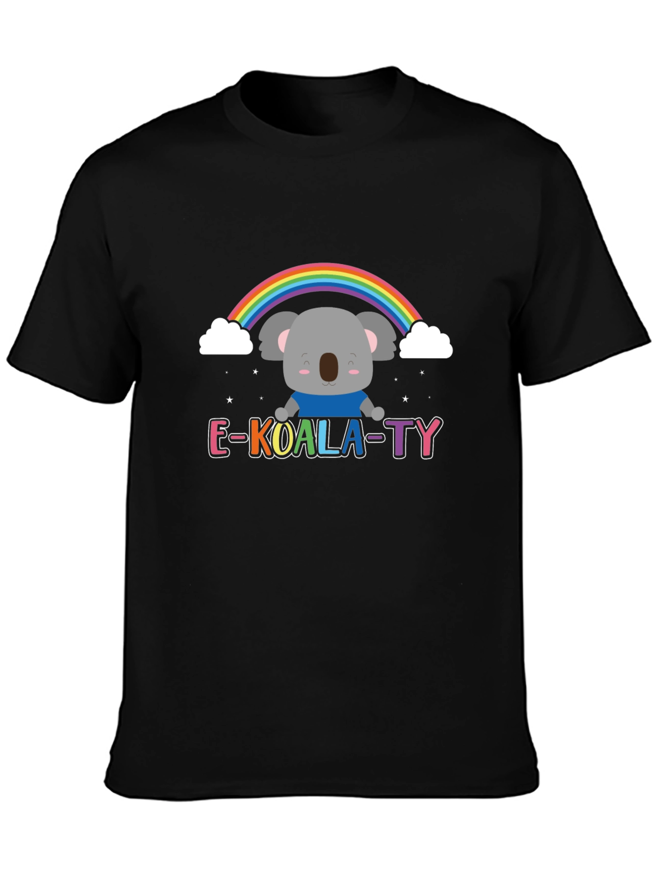E-KOALA-TY T-Shirt - Rainbow Koala Tee
