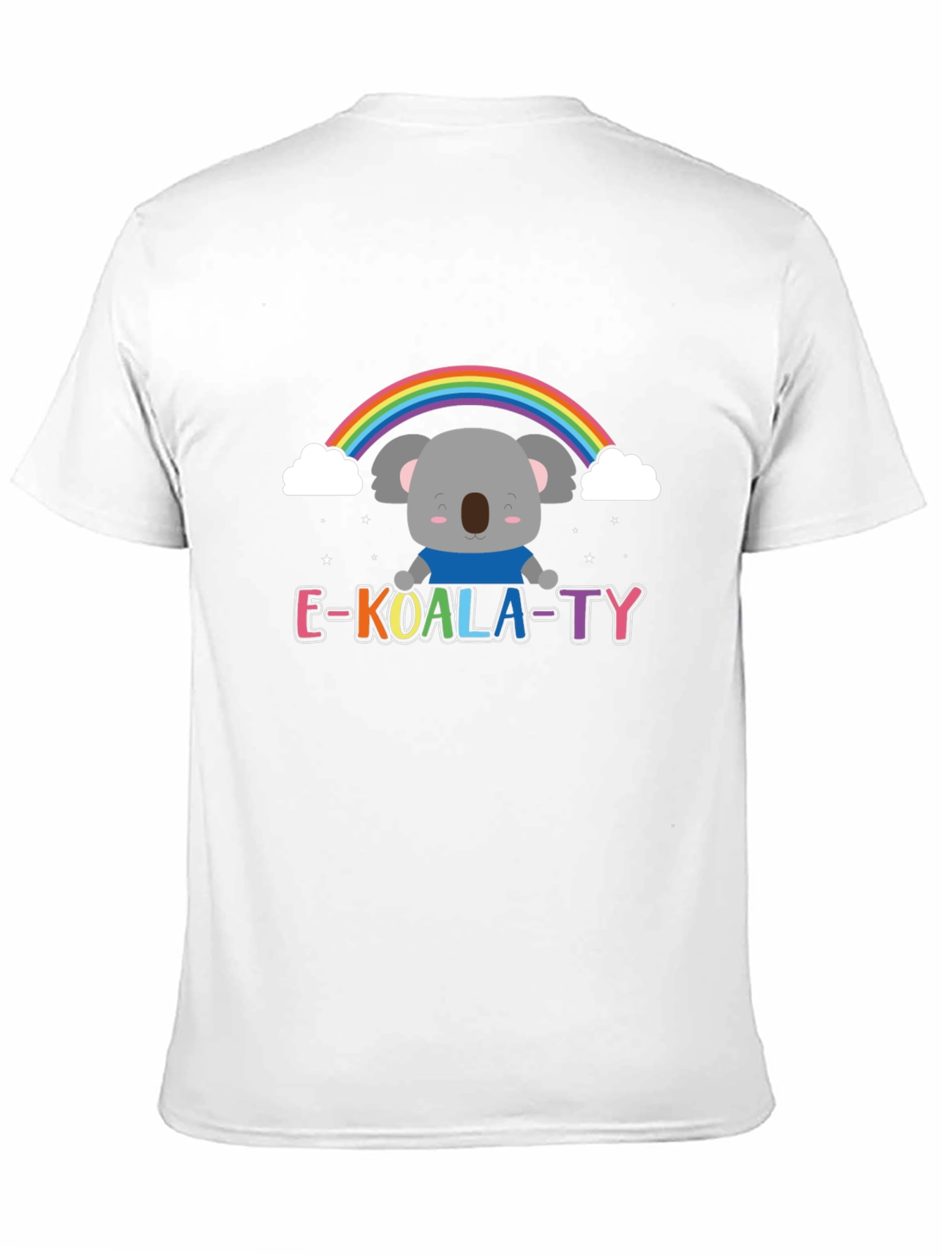 E-KOALA-TY T-Shirt - Rainbow Koala Tee