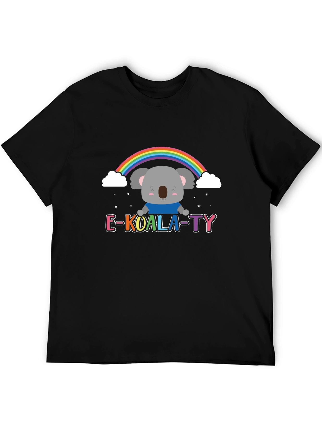 E-KOALA-TY T-Shirt - Rainbow Koala Tee