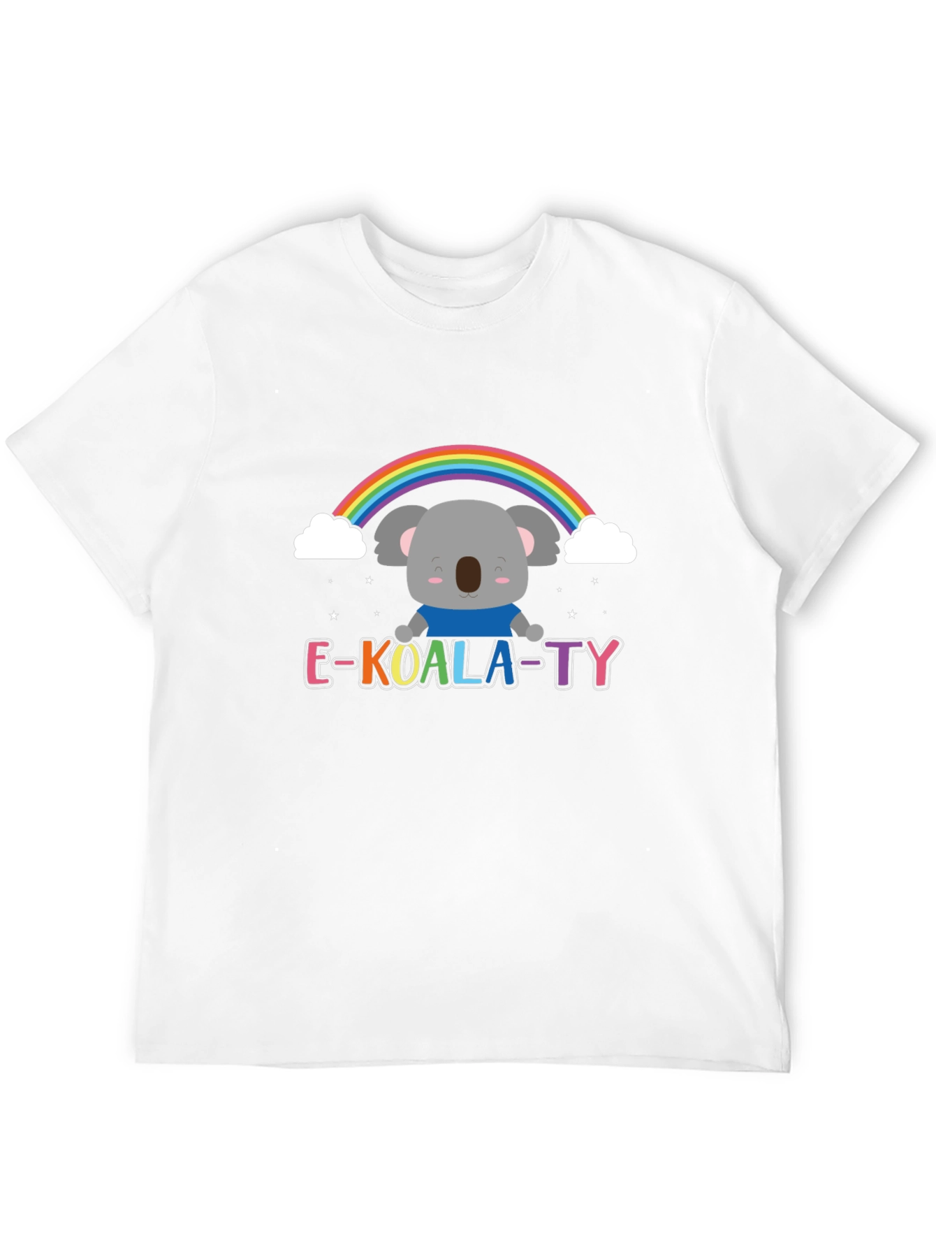 E-KOALA-TY T-Shirt - Rainbow Koala Tee