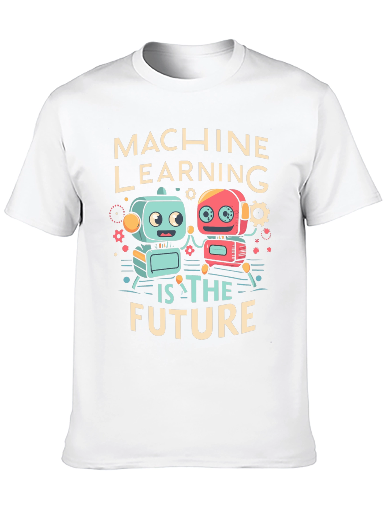 Machine Learning Future Robot Graphic Tee