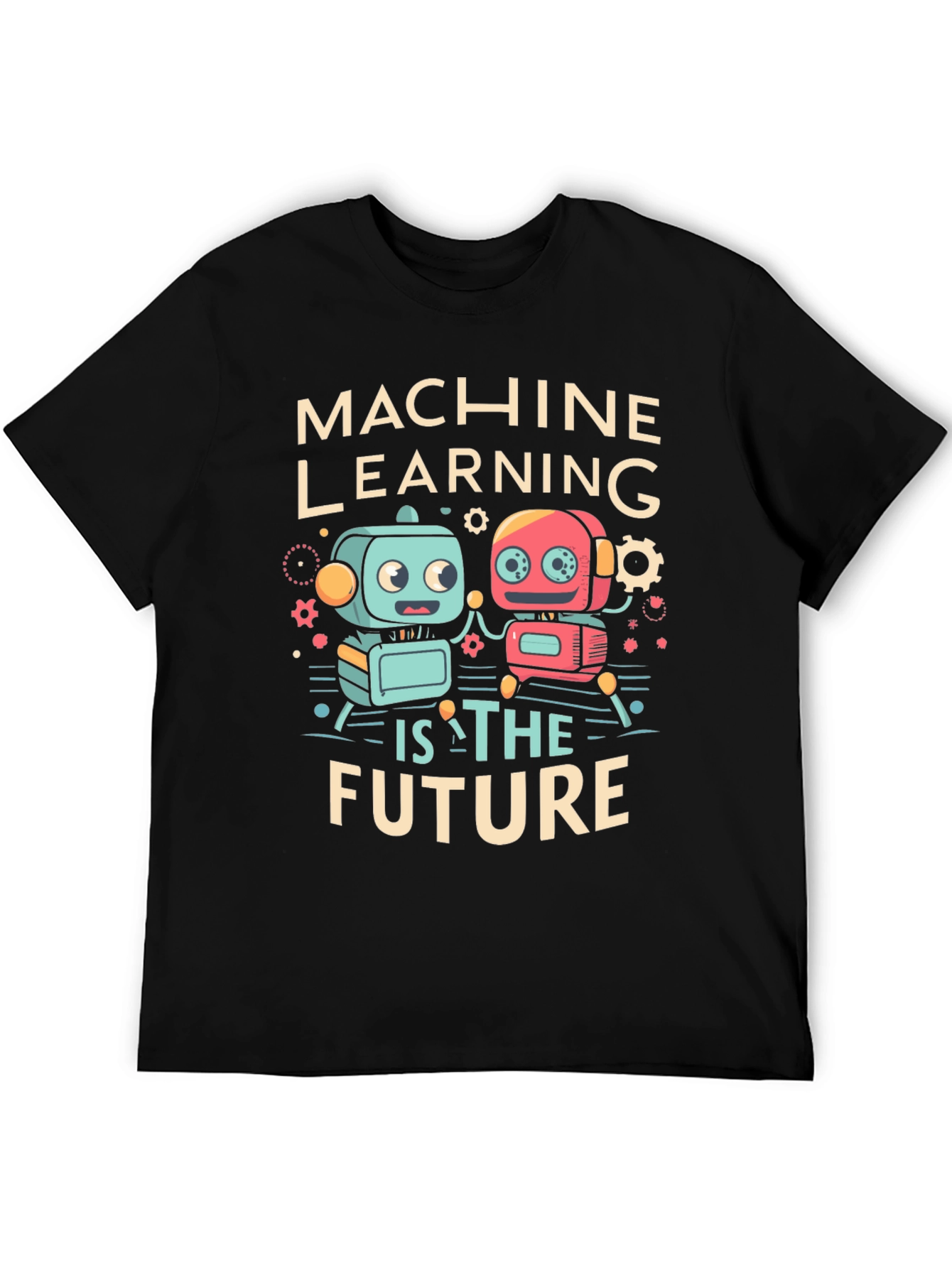Machine Learning Future Robot Graphic Tee
