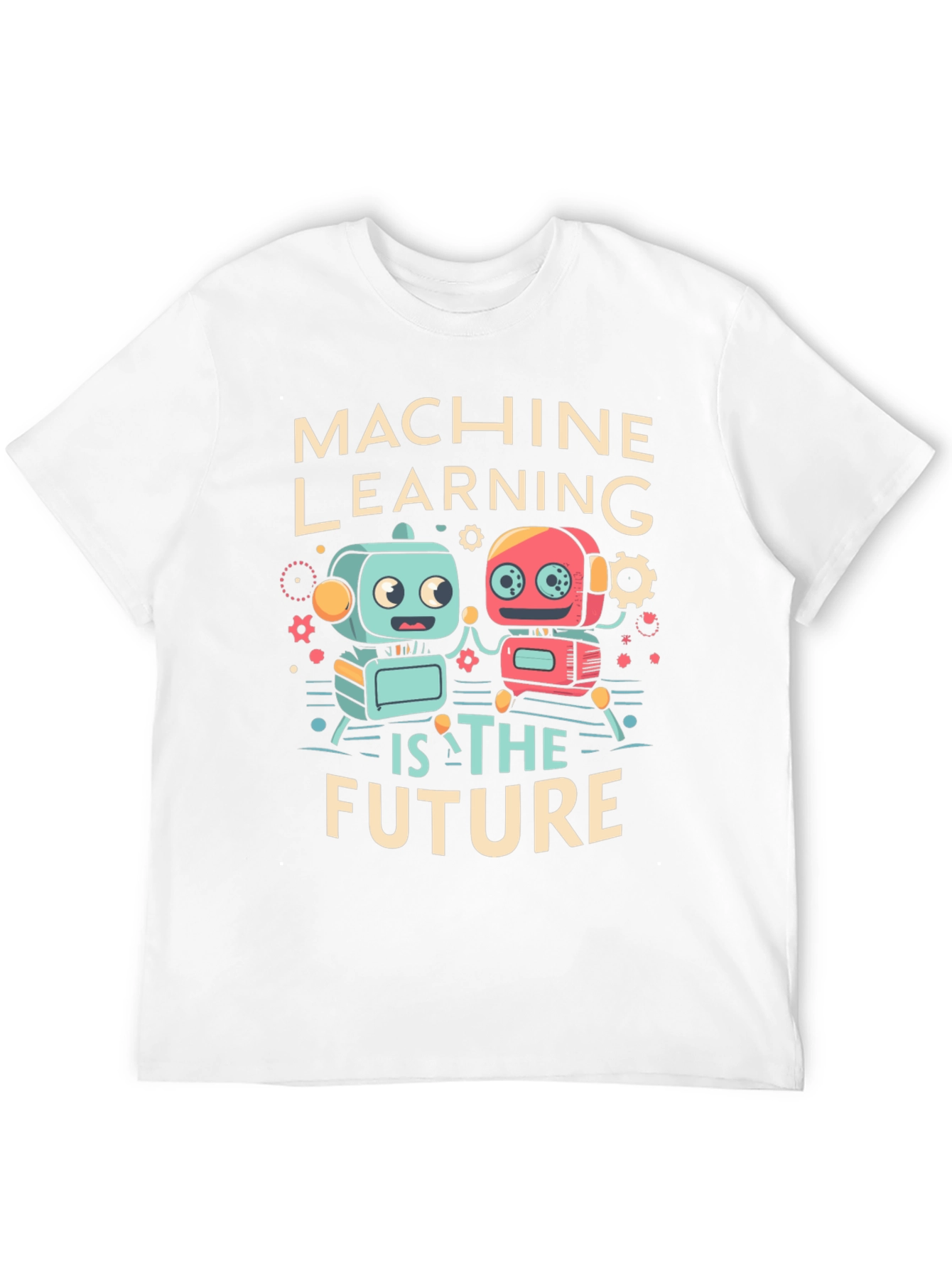 Machine Learning Future Robot Graphic Tee