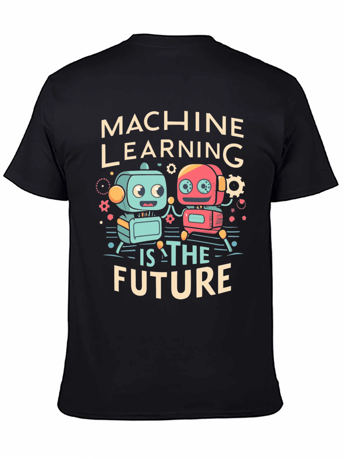 Machine Learning Future Robot Graphic Tee