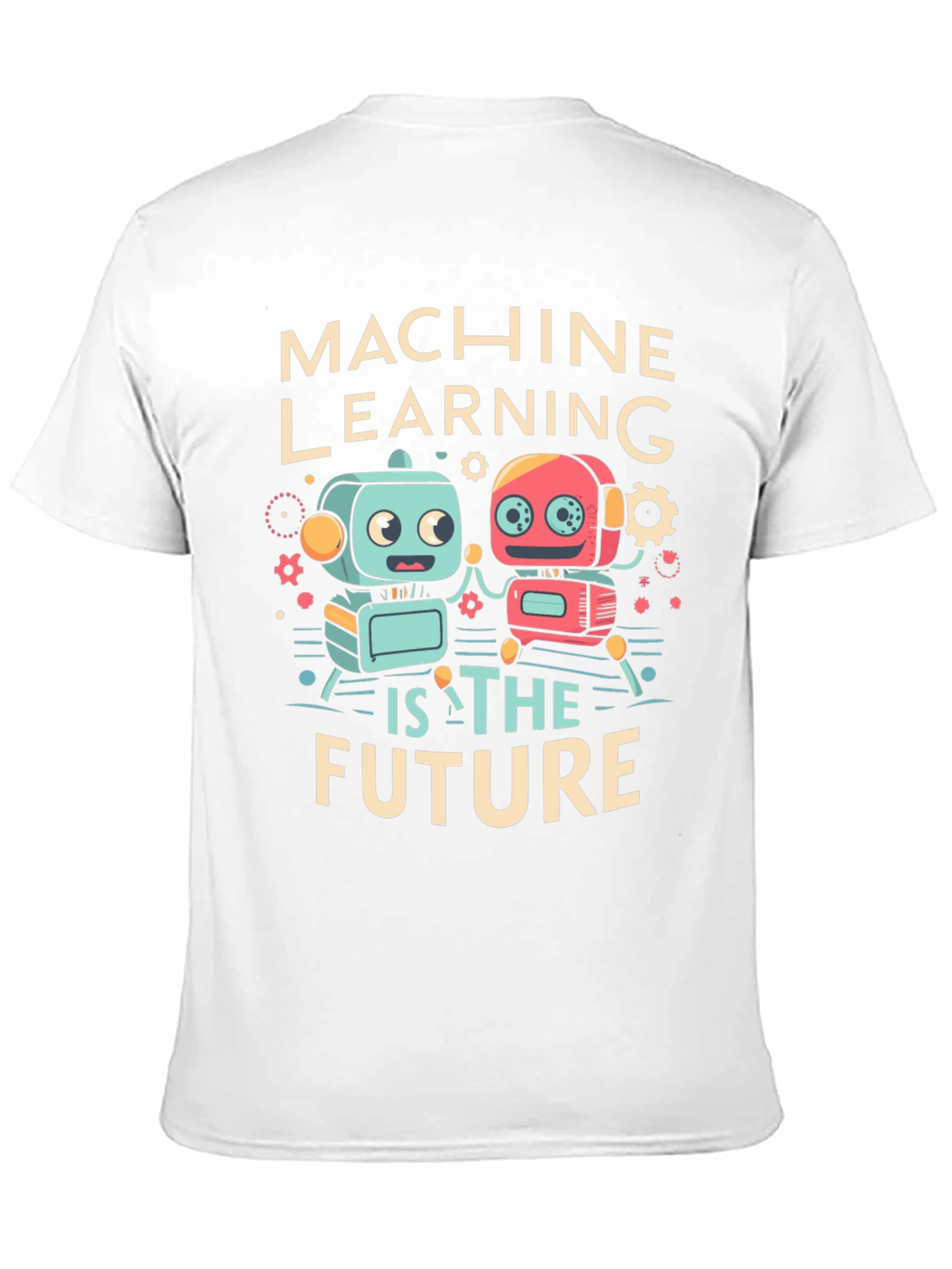 Machine Learning Future Robot Graphic Tee