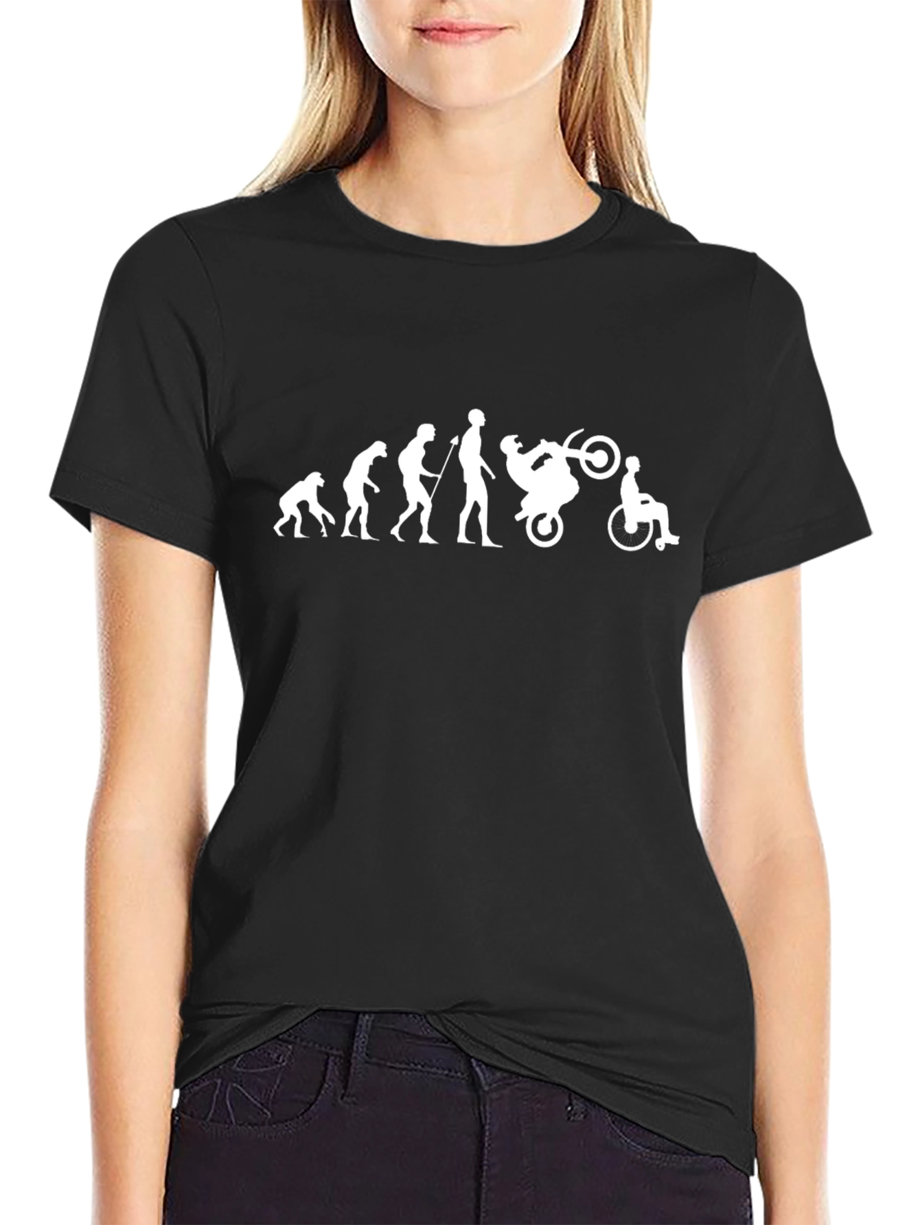 Evolution of Stunt Biker Graphic Tee