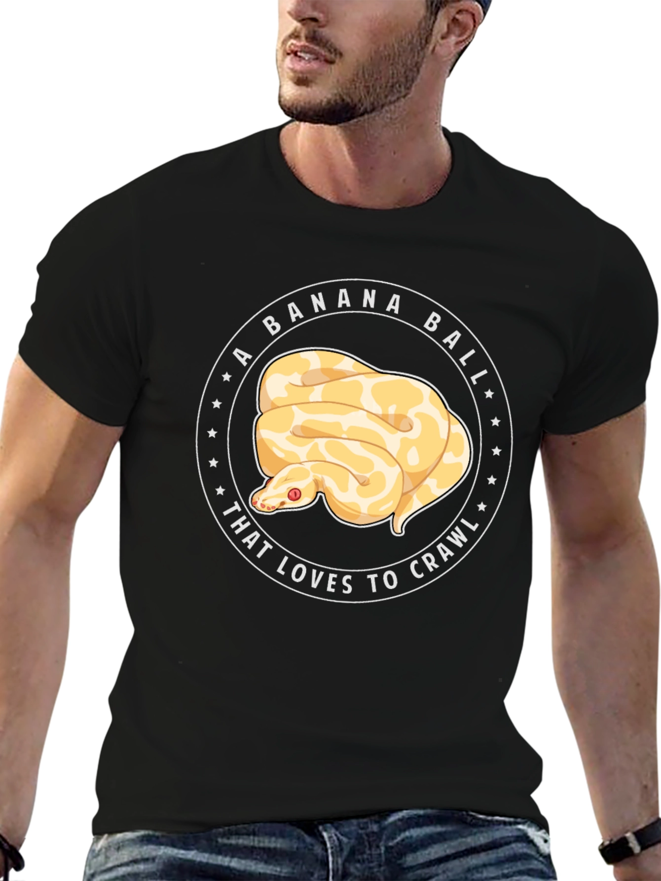 Banana Ball Python T-Shirt