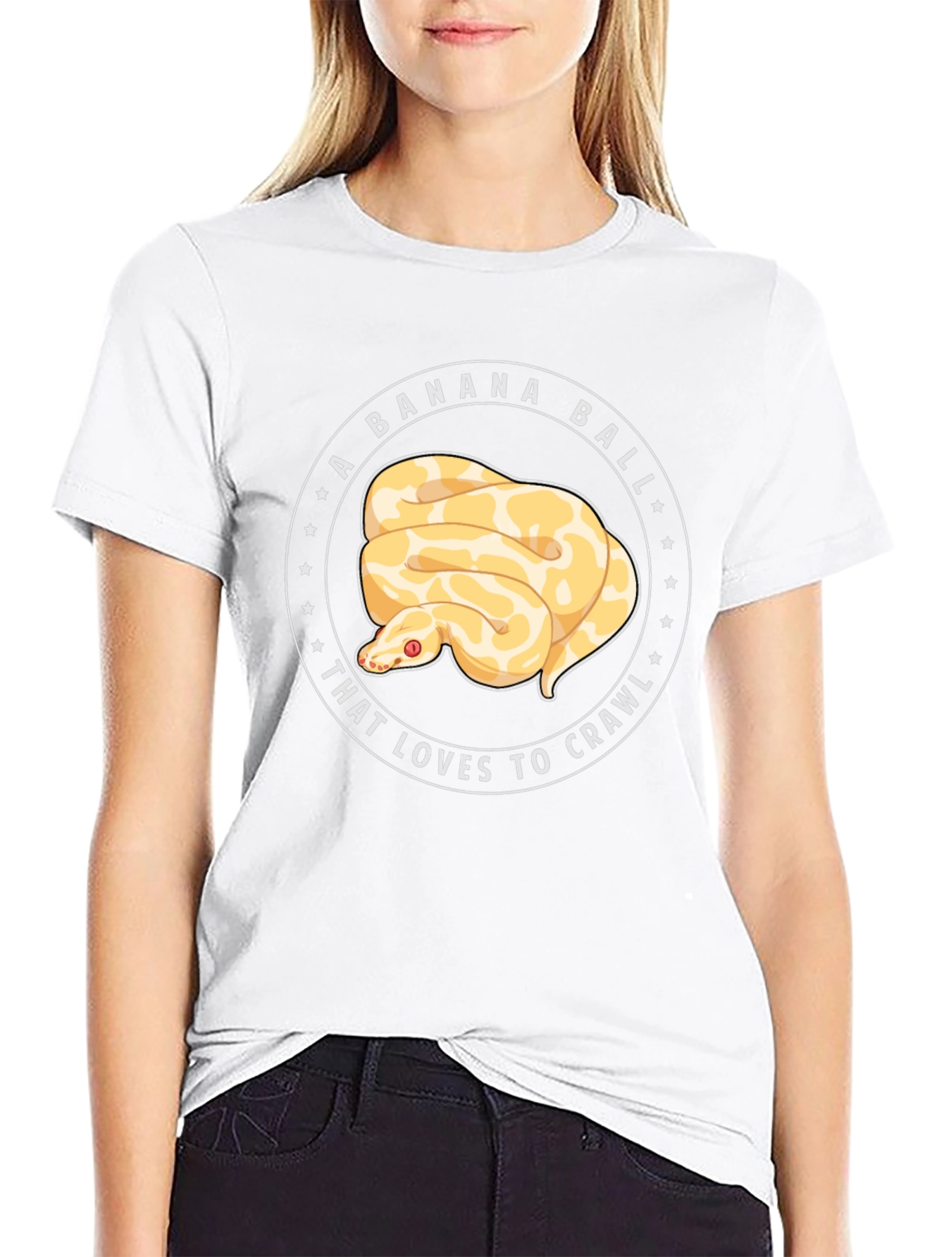 Banana Ball Python T-Shirt