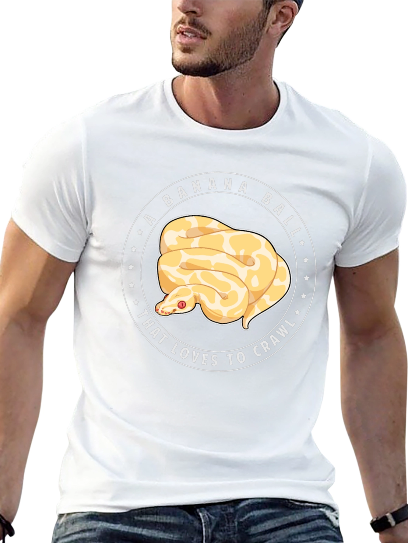 Banana Ball Python T-Shirt