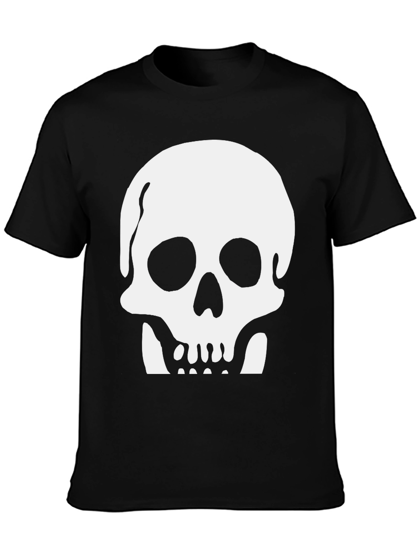 Skull Graphic Black T-Shirt