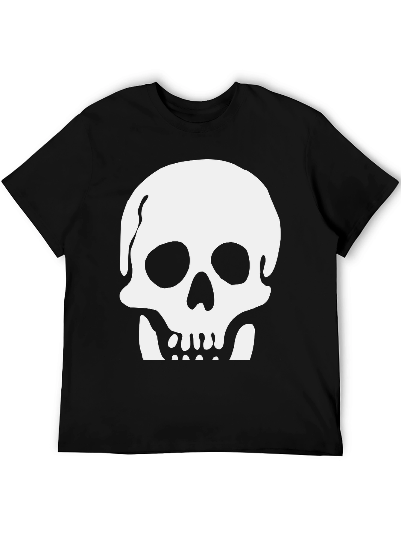 Skull Graphic Black T-Shirt