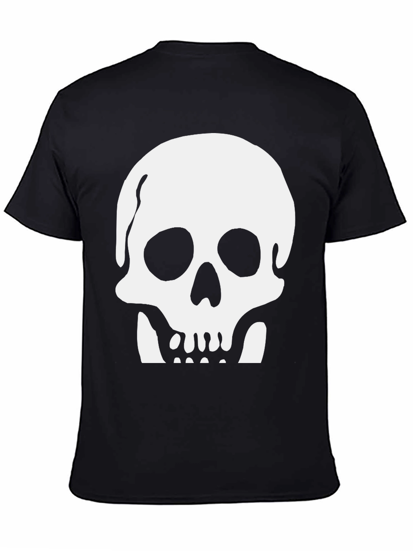 Skull Graphic Black T-Shirt