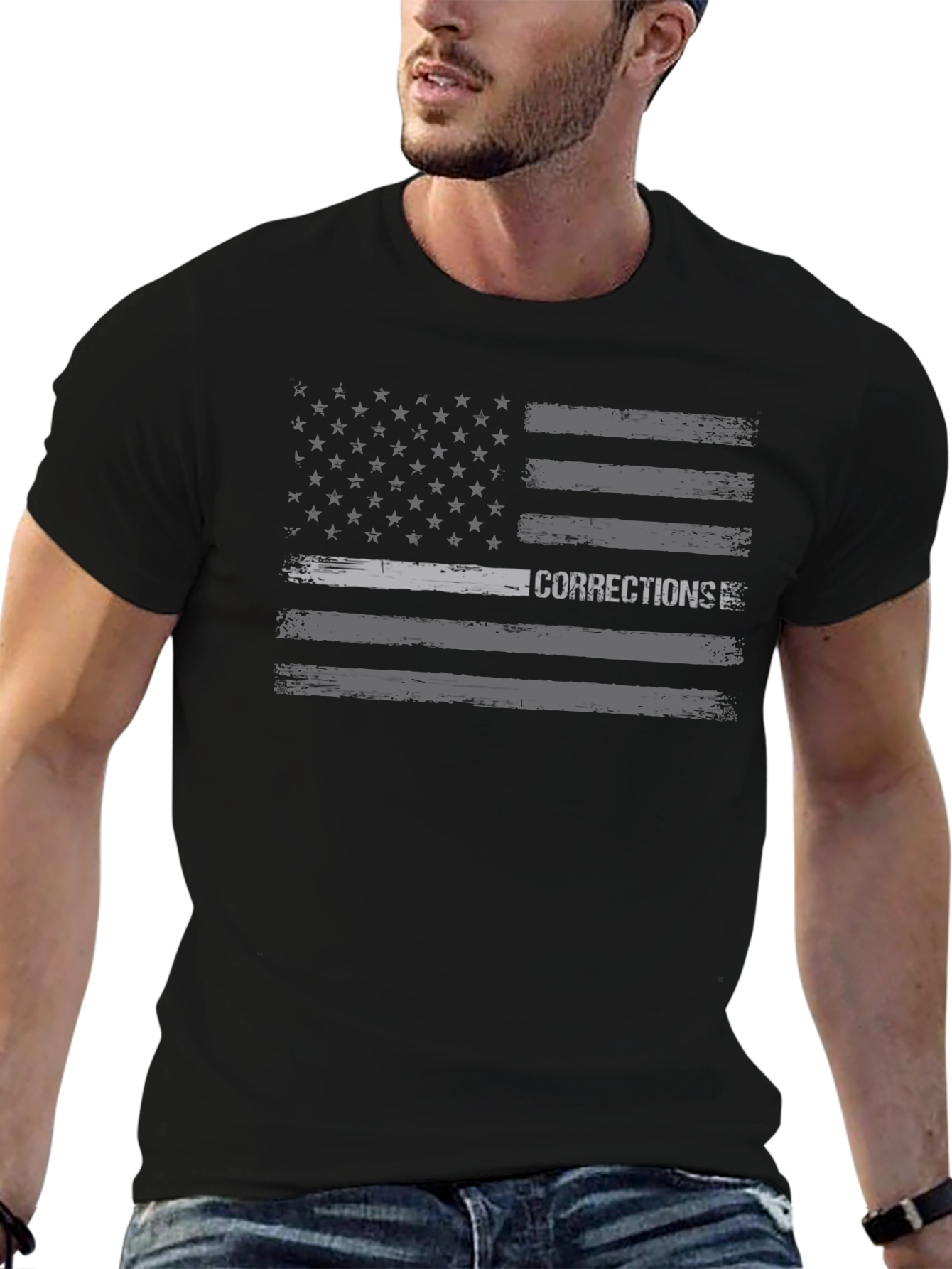 Corrections American Flag T-Shirt