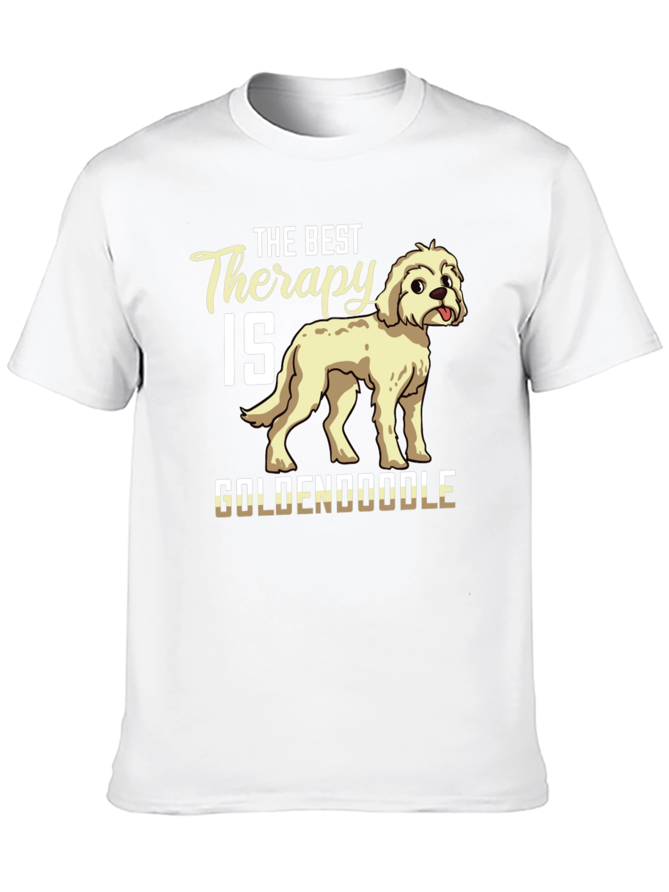 Goldendoodle Therapy T-Shirt - Dog Lover Tee