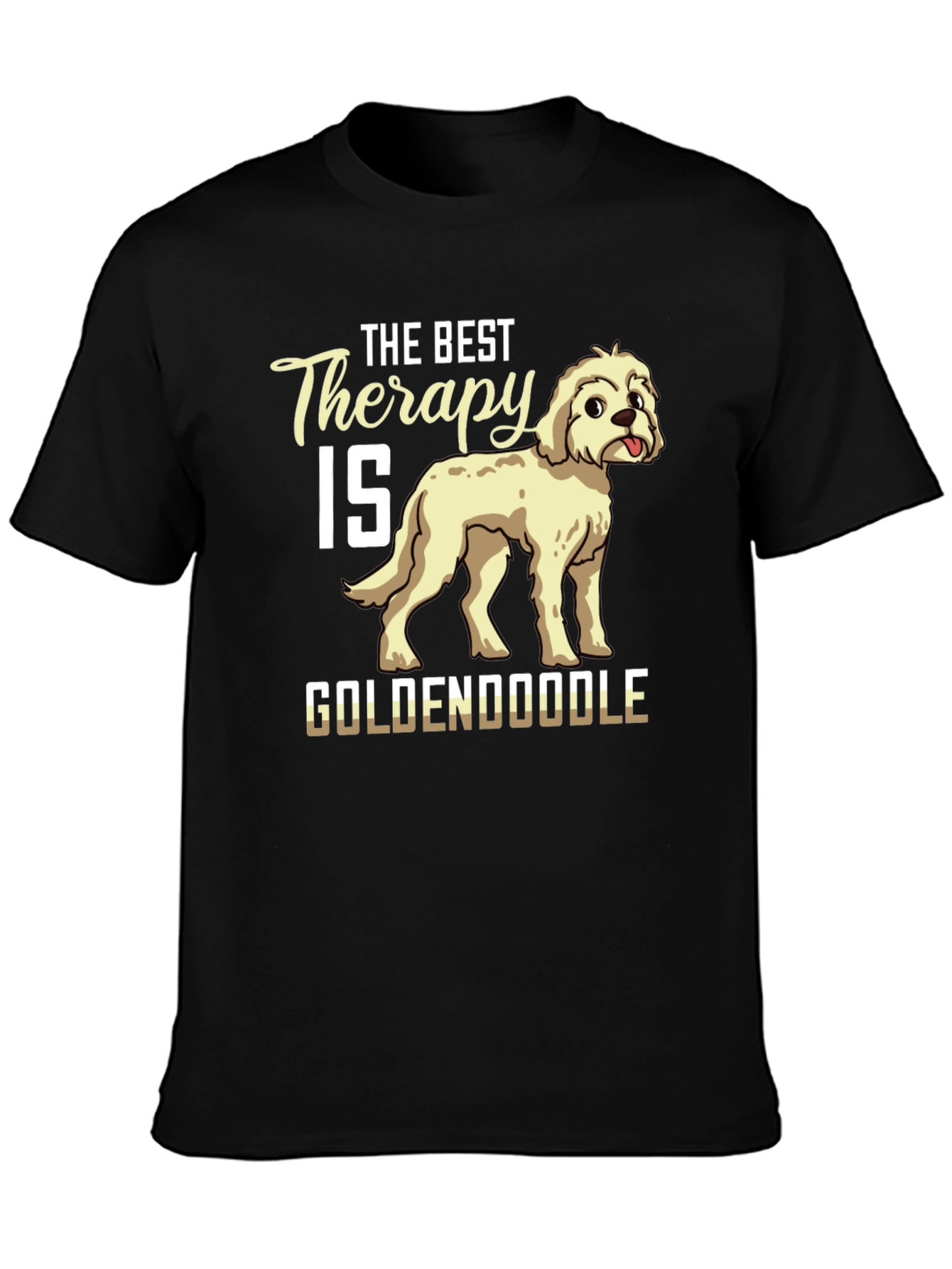 Goldendoodle Therapy T-Shirt - Dog Lover Tee