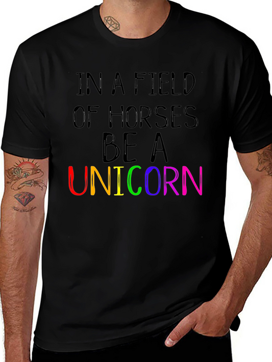 Unicorn Graphic T-Shirt - Inspirational Tee