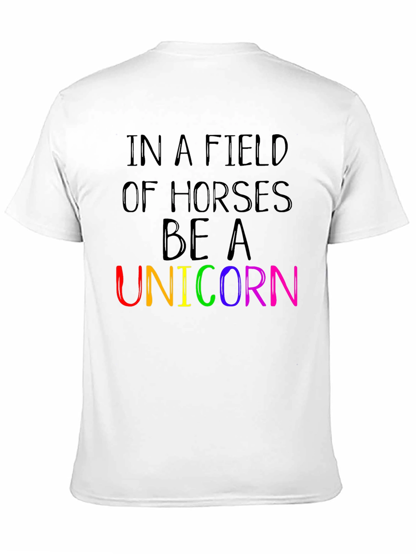 Unicorn Graphic T-Shirt - Inspirational Tee