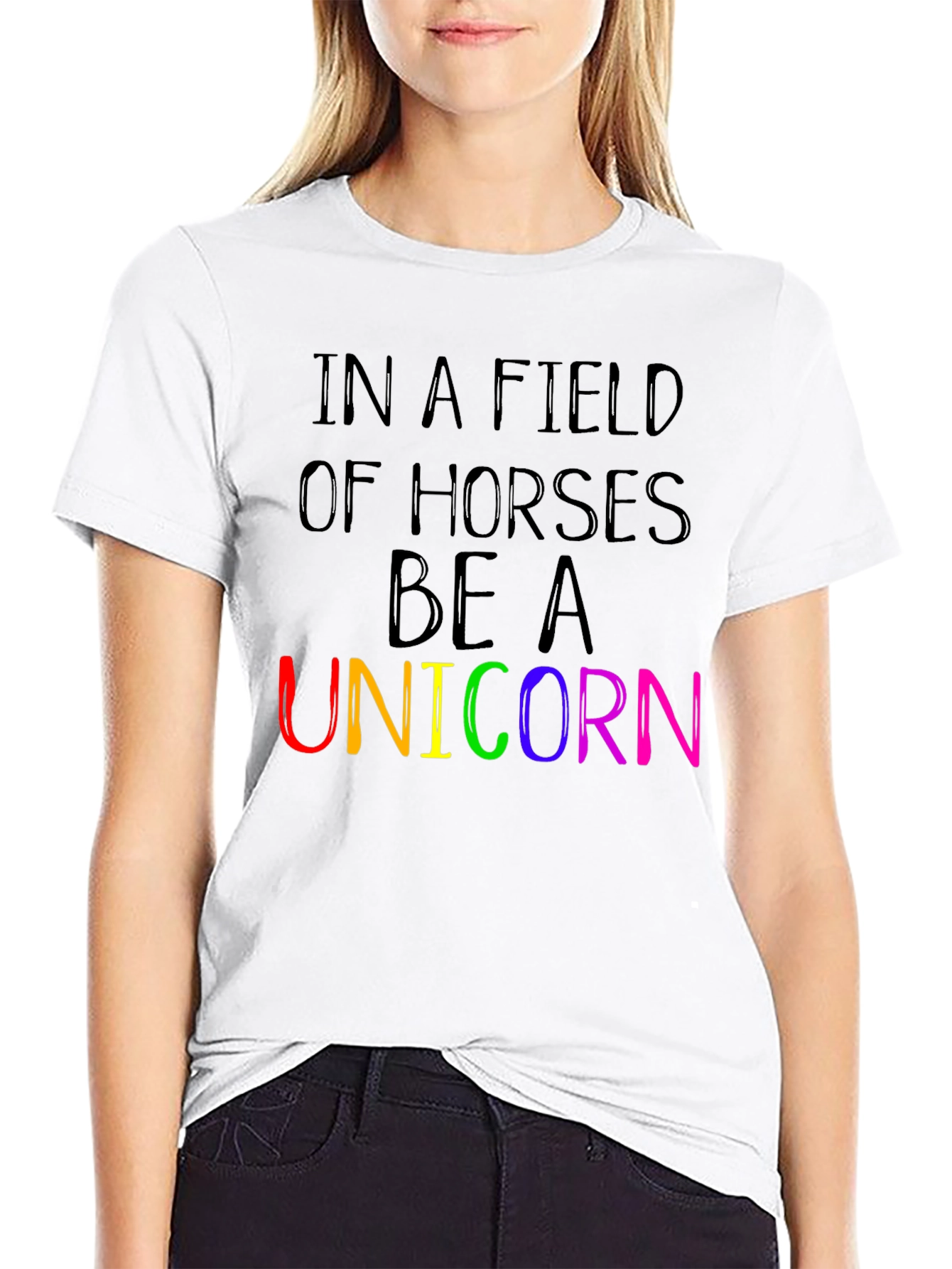 Unicorn Graphic T-Shirt - Inspirational Tee