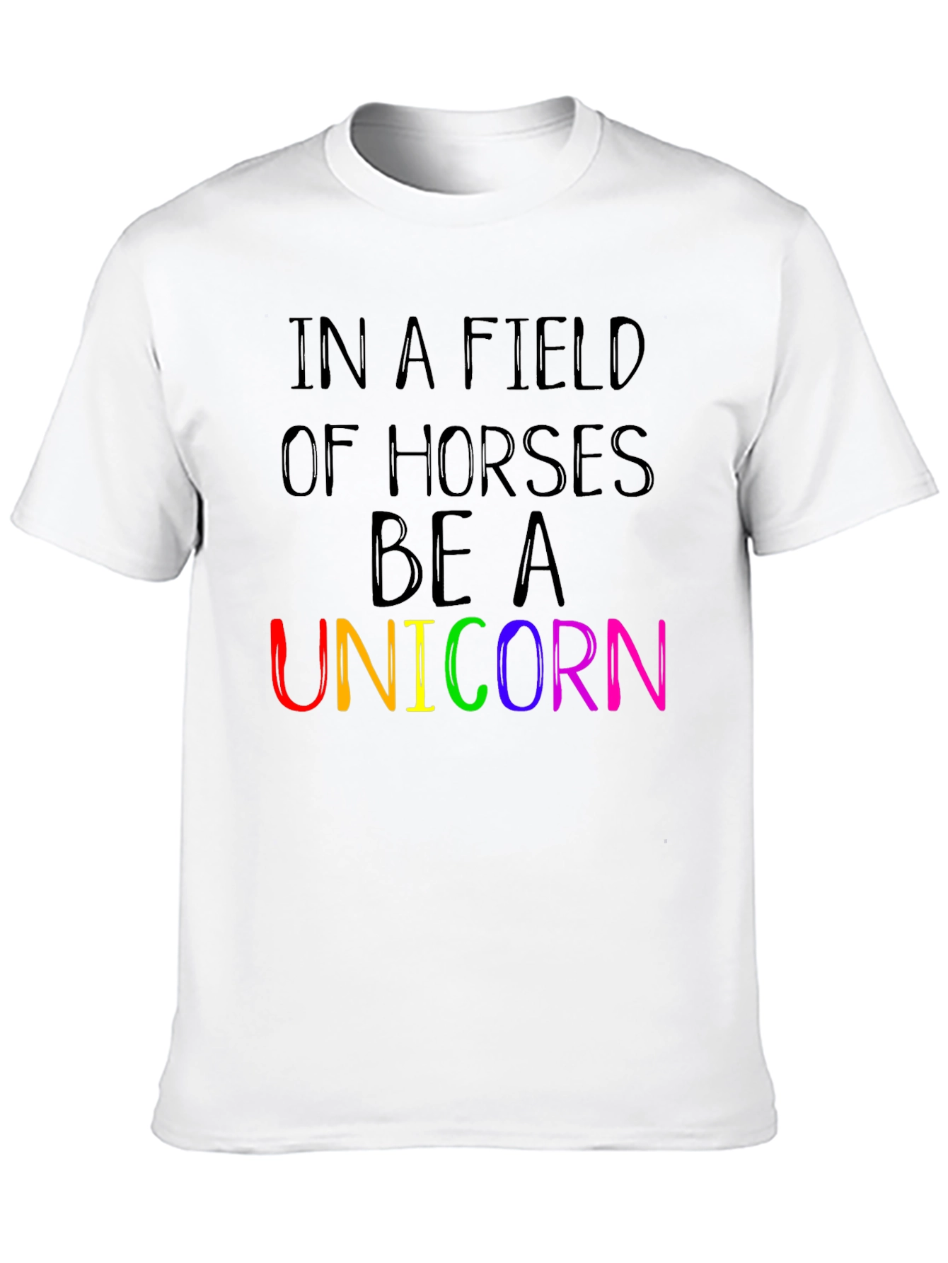 Unicorn Graphic T-Shirt - Inspirational Tee